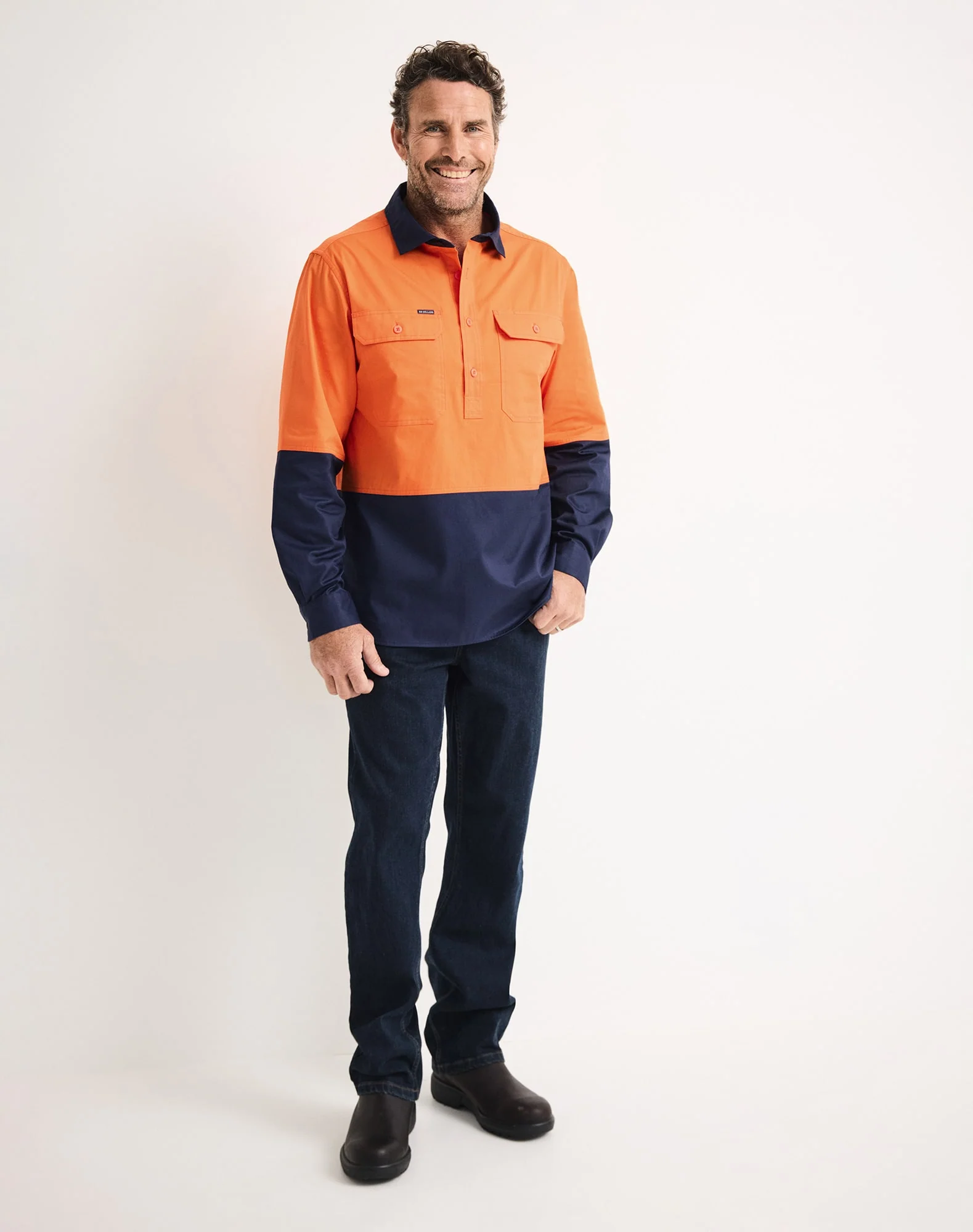 Burton Hi-Vis Long Sleeve Workshirt