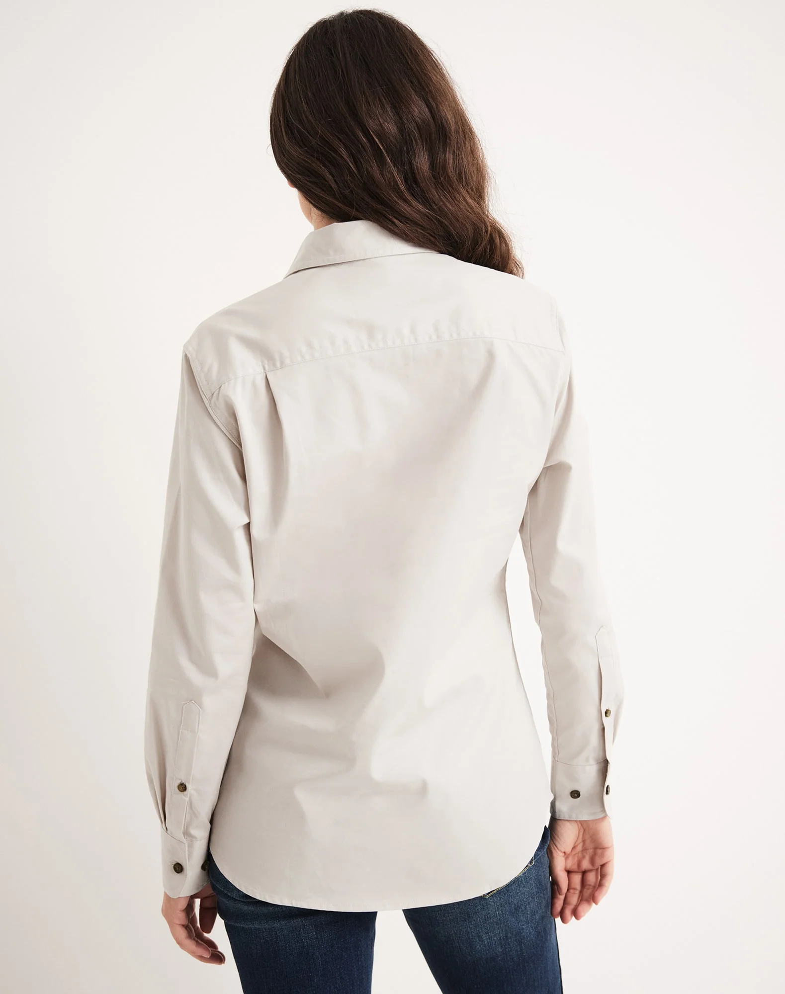 Sandy Workshirt - Half Button Long Sleeve Light Weight - Australian Cotton