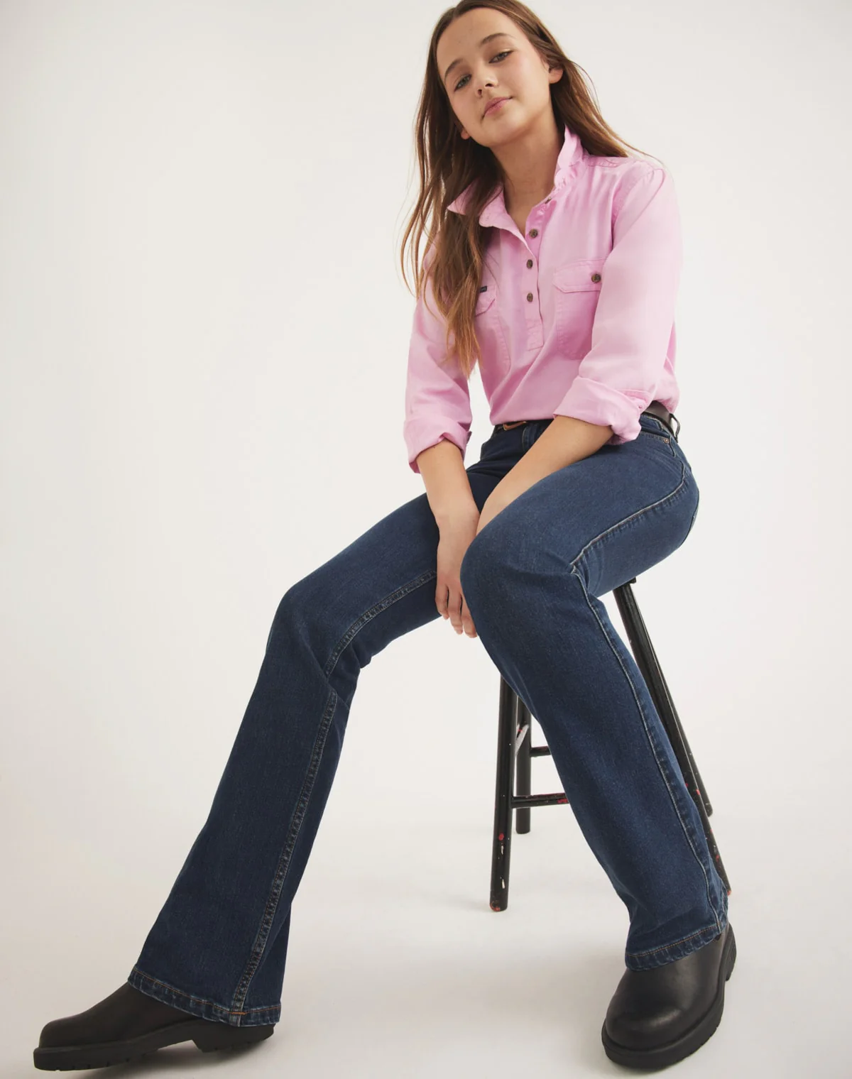 Rachel Junior Jean - Mid Rise Boot Cut