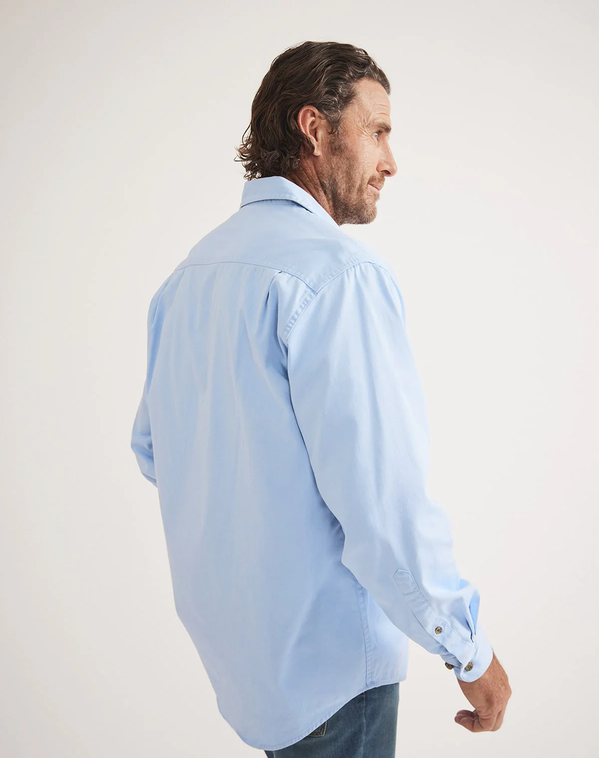 Burton Workshirt - Half Button Long Sleeve Mid Weight