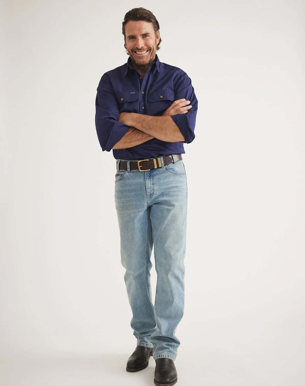 Burton Workshirt - Half Button Long Sleeve Mid Weight