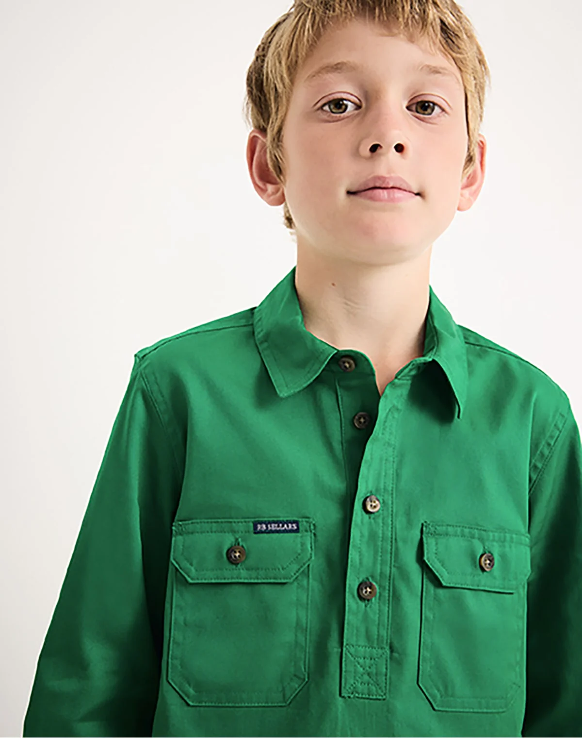 Burton Junior Workshirt - Light Weight - Australian Cotton