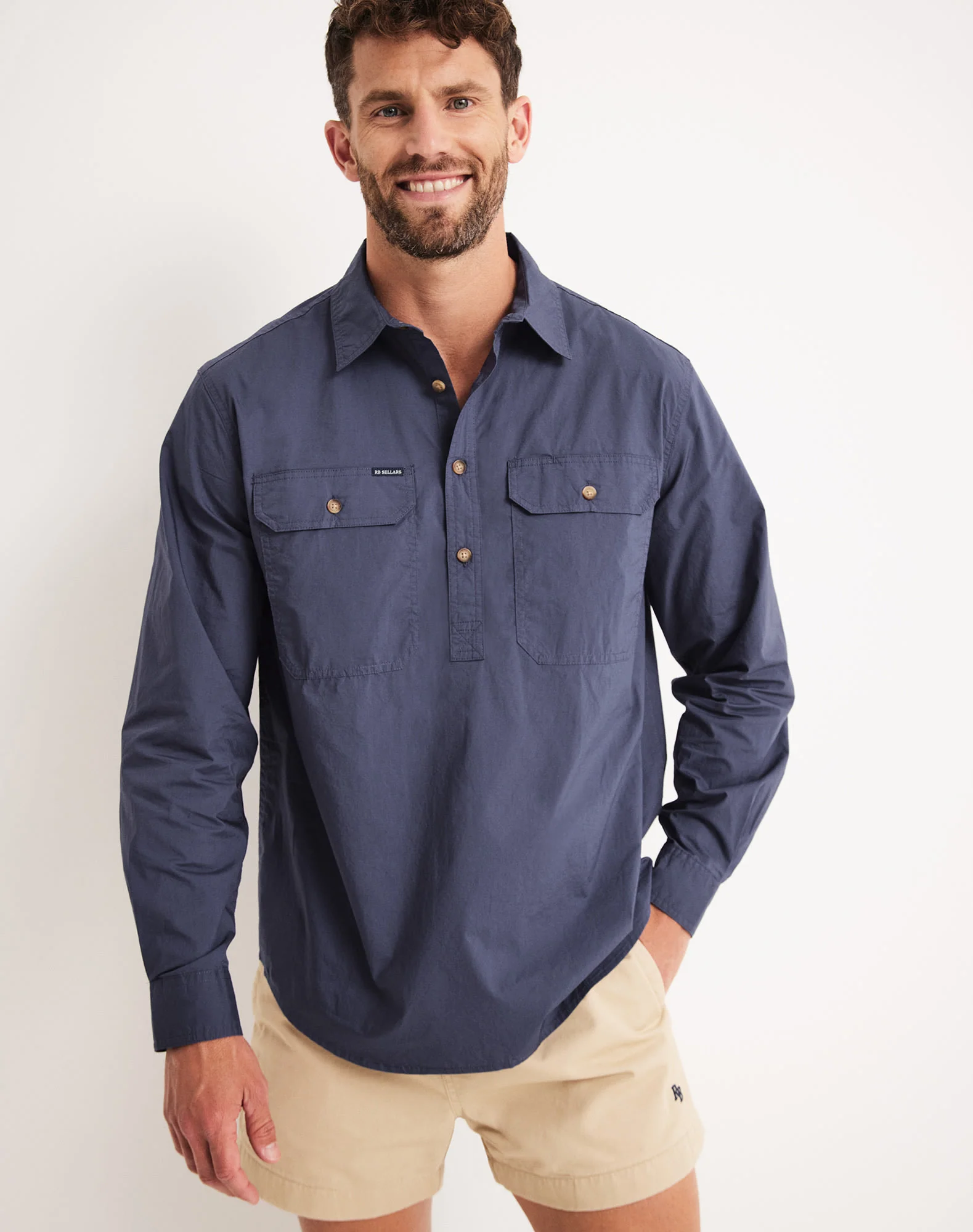Territory Shirt - Long Sleeve Light Weight - Australian Cotton