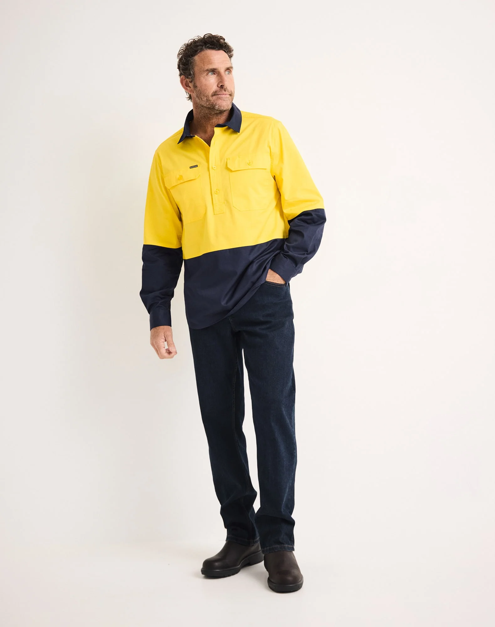 Burton Hi-Vis Long Sleeve Workshirt