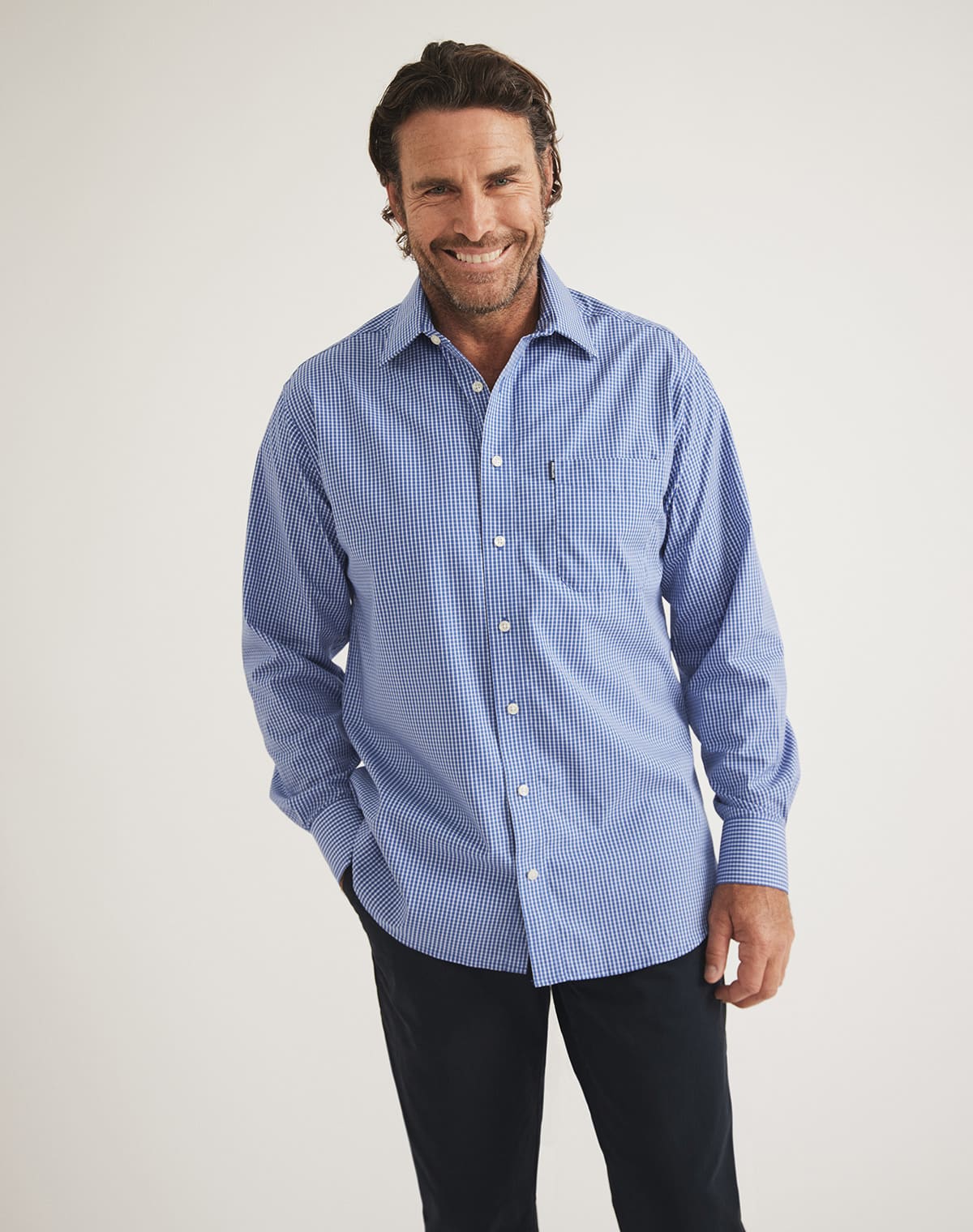 Hillston Long Sleeve Shirt - Thames