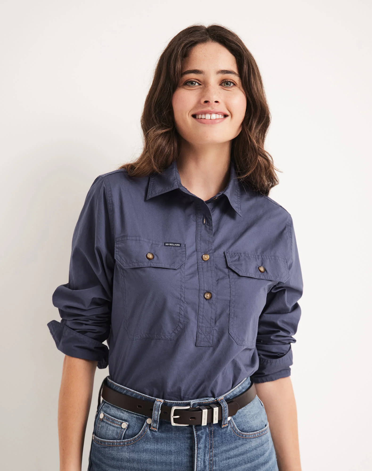 Springfield Shirt - Long Sleeve Light Weight - Australian Cotton