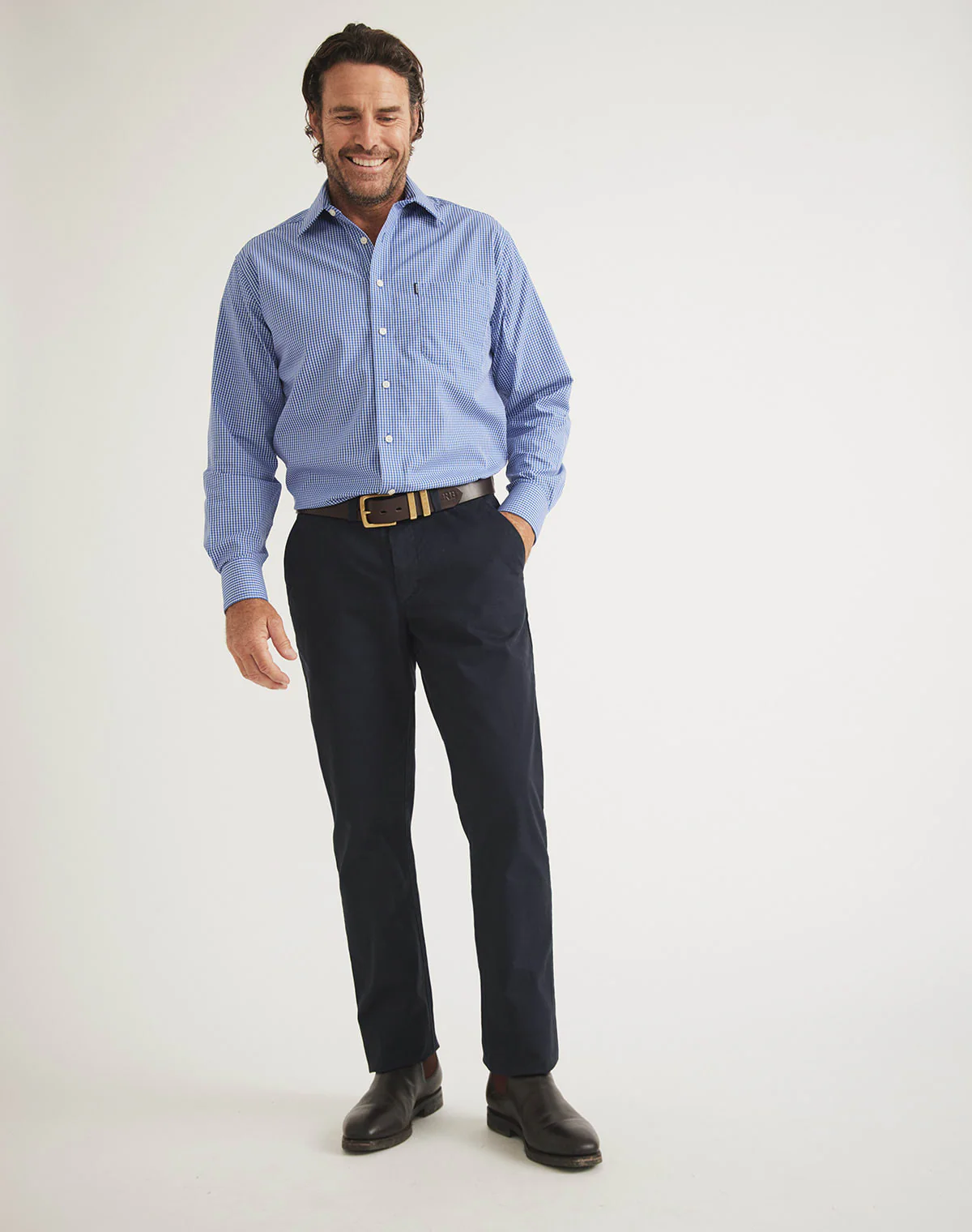 Hillston Long Sleeve Shirt - Thames