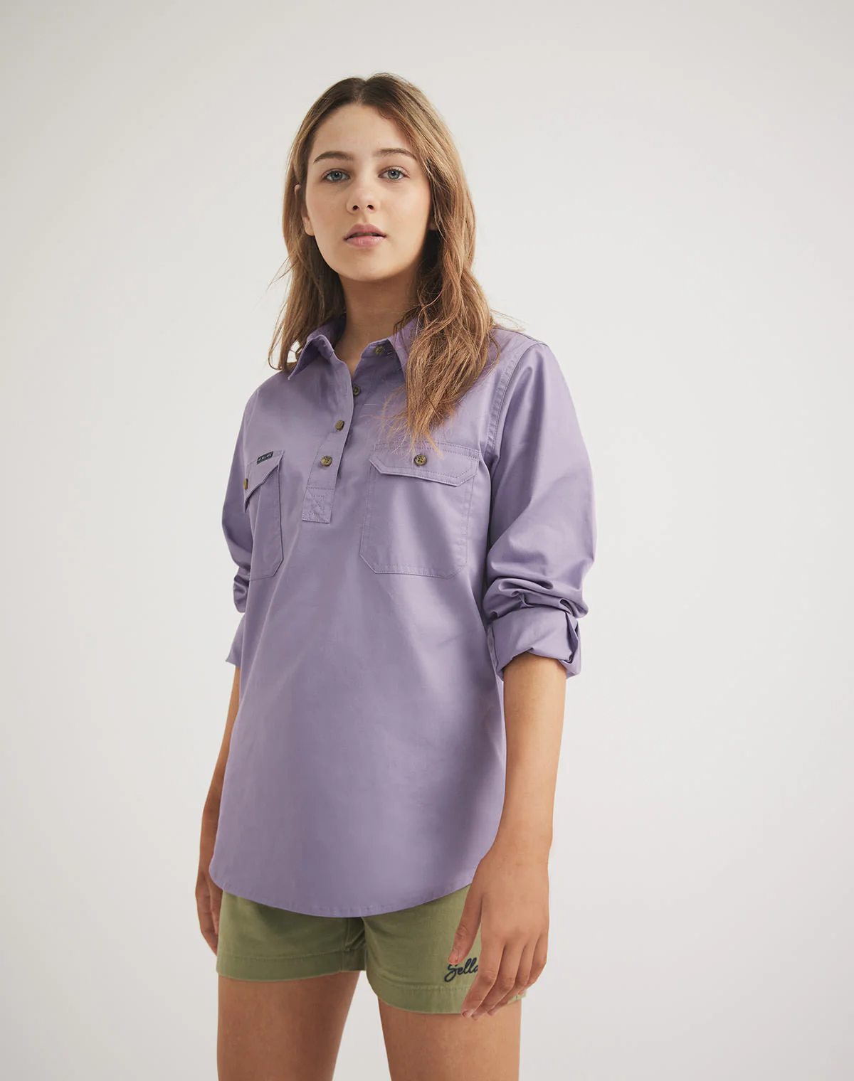 Sandy Junior Workshirt - Light Weight - Australian Cotton