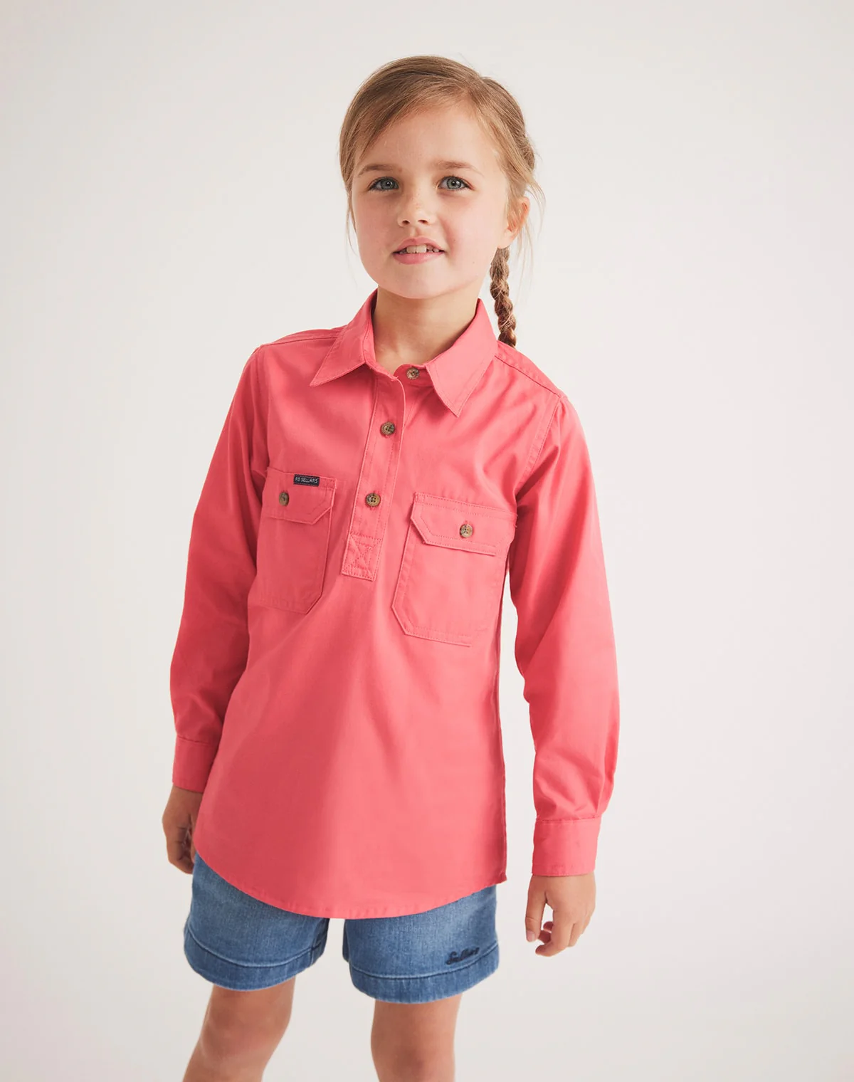 Sandy Junior Workshirt - Light Weight - Australian Cotton
