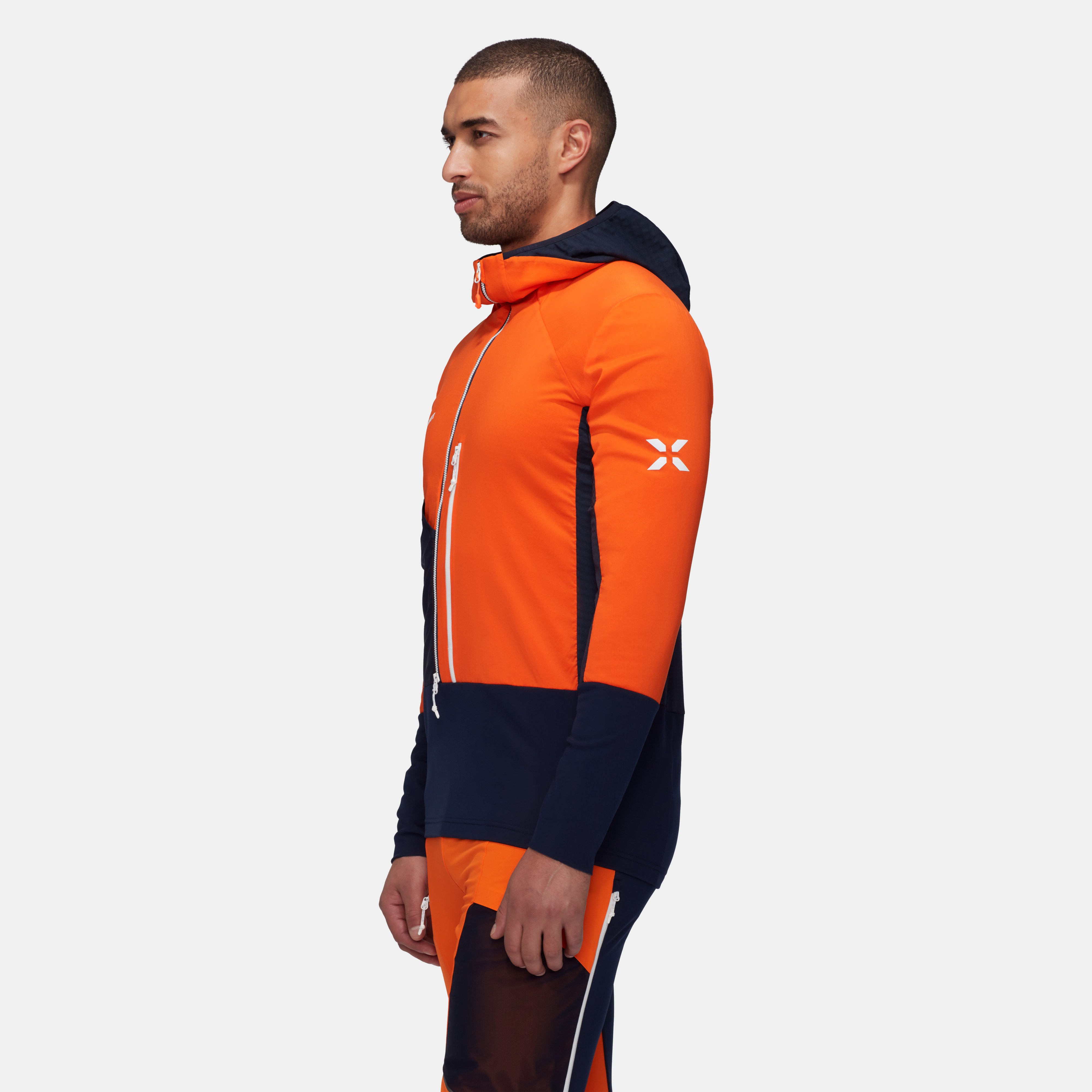 Eiger Speed ML Hybrid Half Zip Hoodie Men