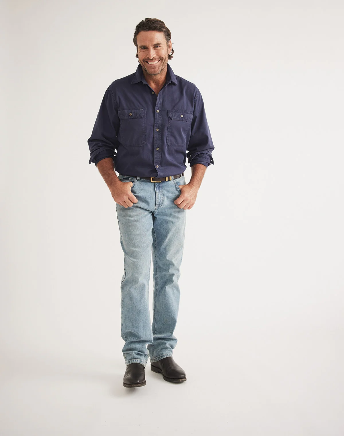 Burton Workshirt - Full Button Long Sleeve Light Weight