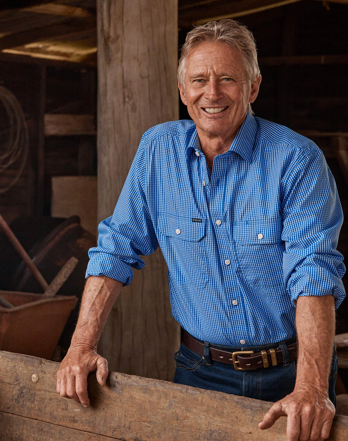 Harvester Long Sleeve Shirt - Thames