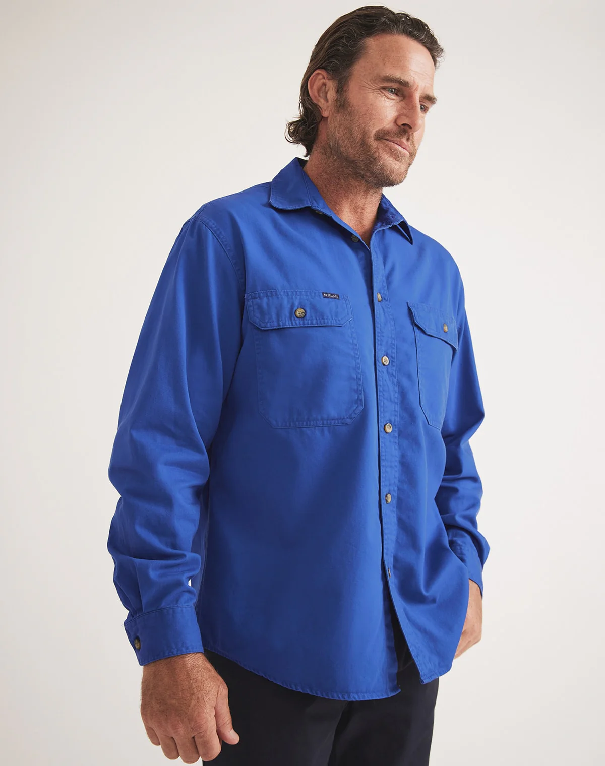 Burton Workshirt - Full Button Long Sleeve Mid Weight