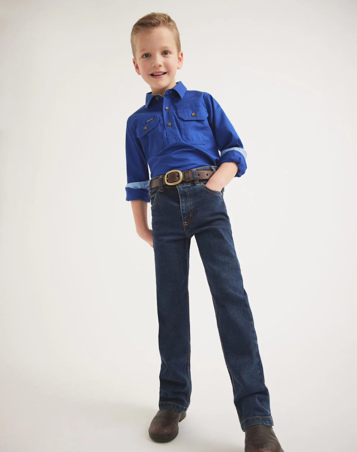 Sinclair Junior Jean - Mid Rise Straight Leg