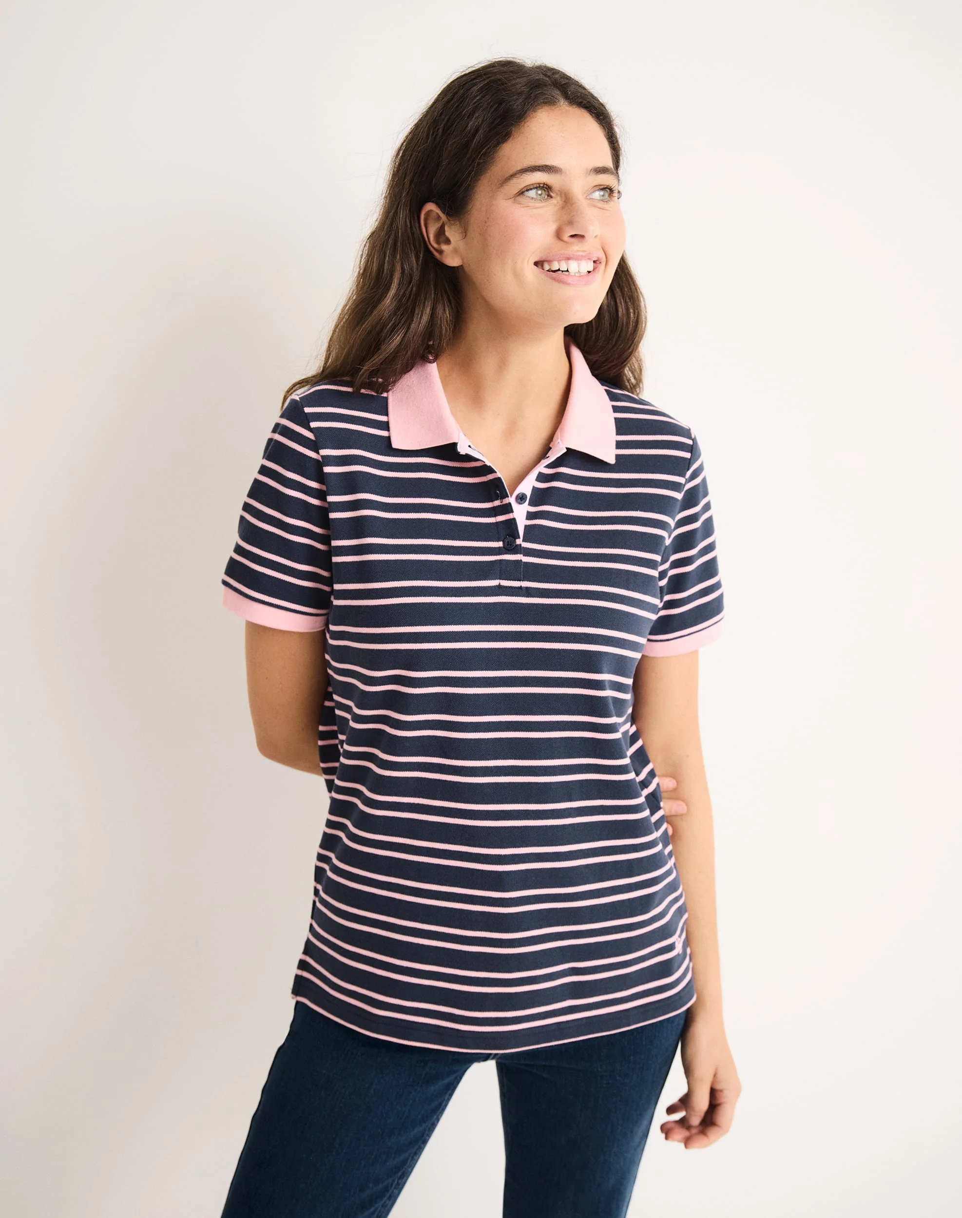 Classic Stripe Polo