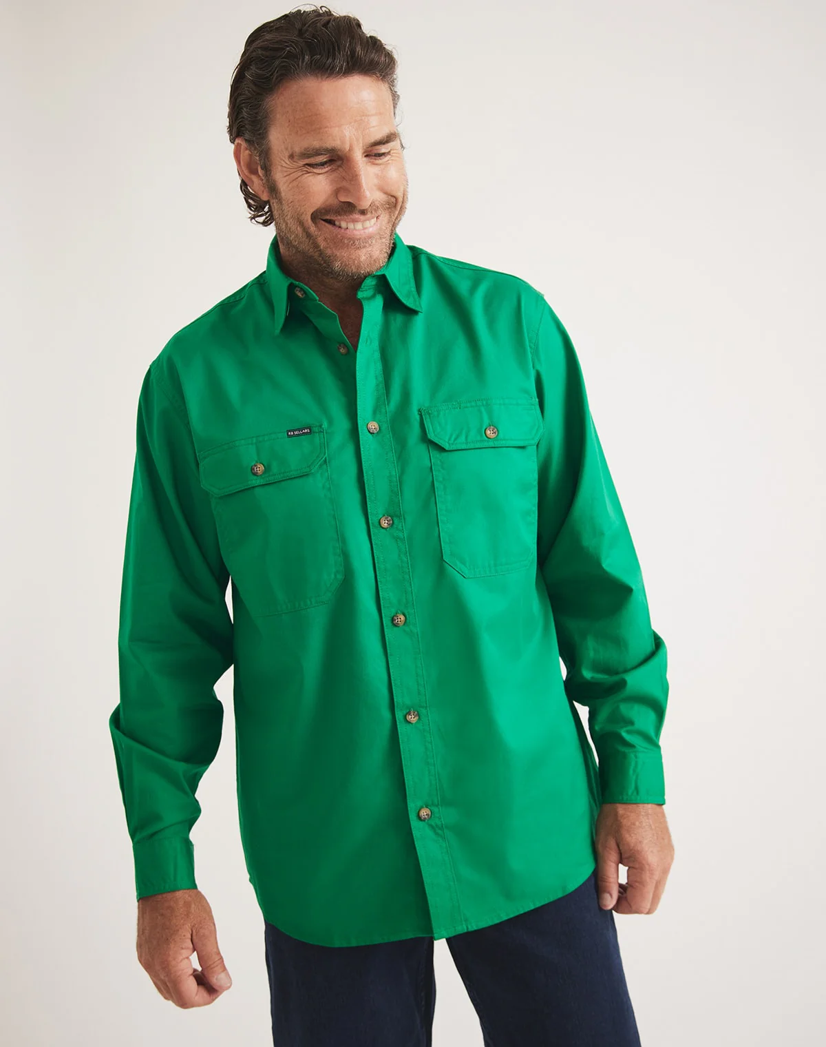 Burton Workshirt - Full Button Long Sleeve Mid Weight