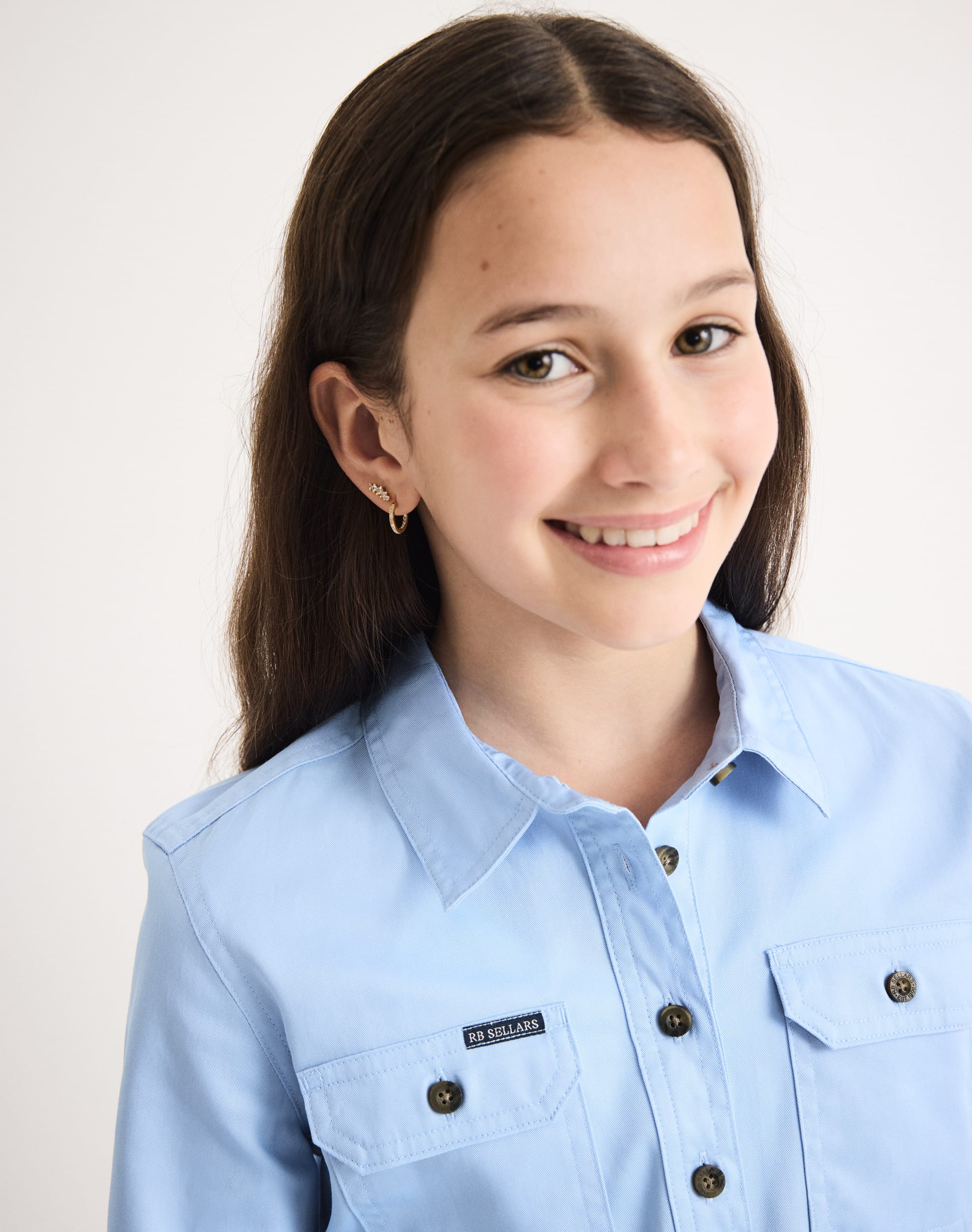 Sandy Junior Workshirt - Light Weight - Australian Cotton