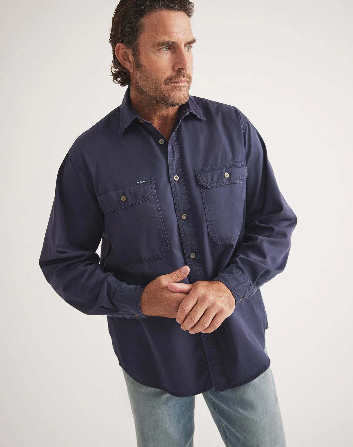Burton Workshirt - Full Button Long Sleeve Light Weight