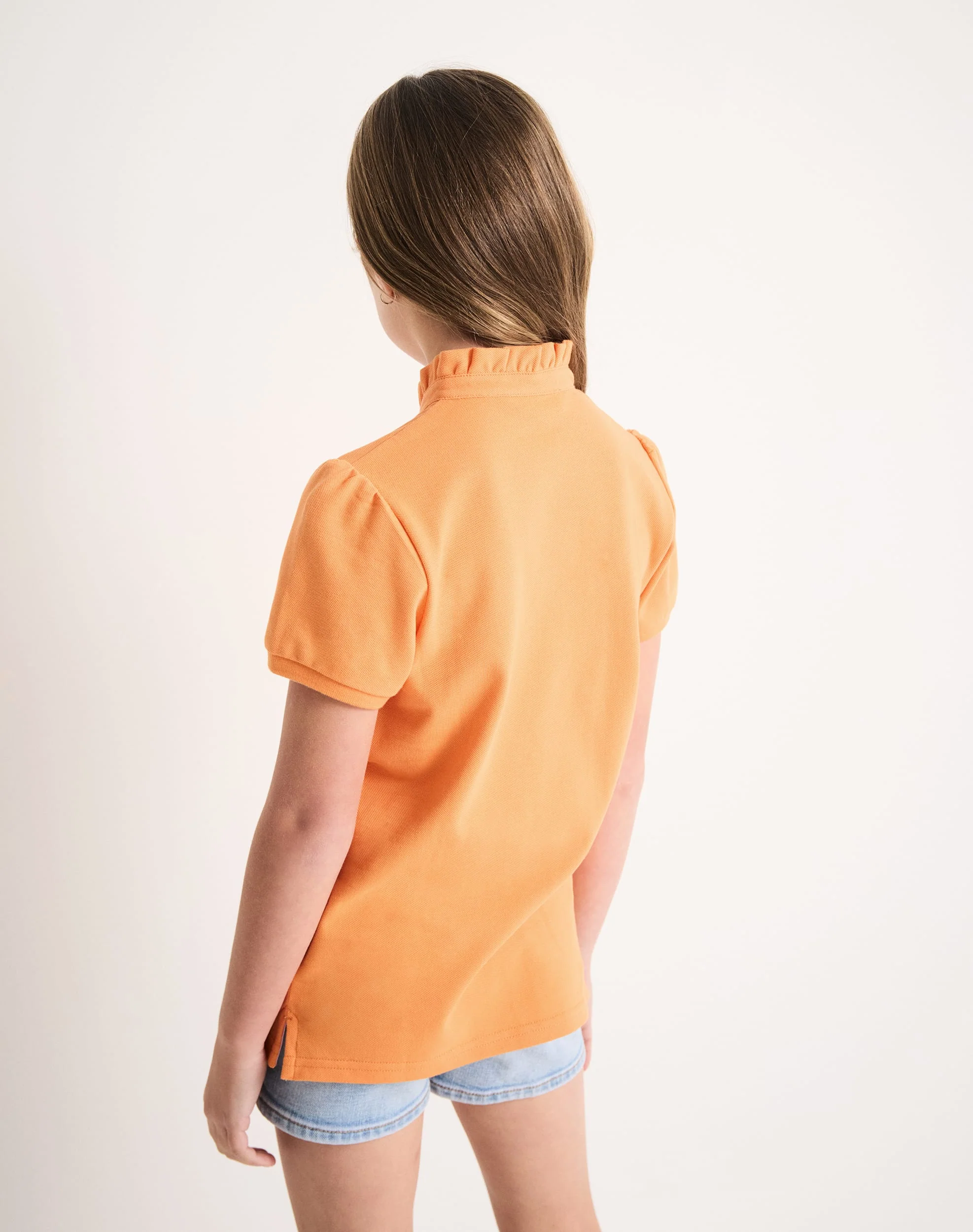 Girl's Ruffle Polo