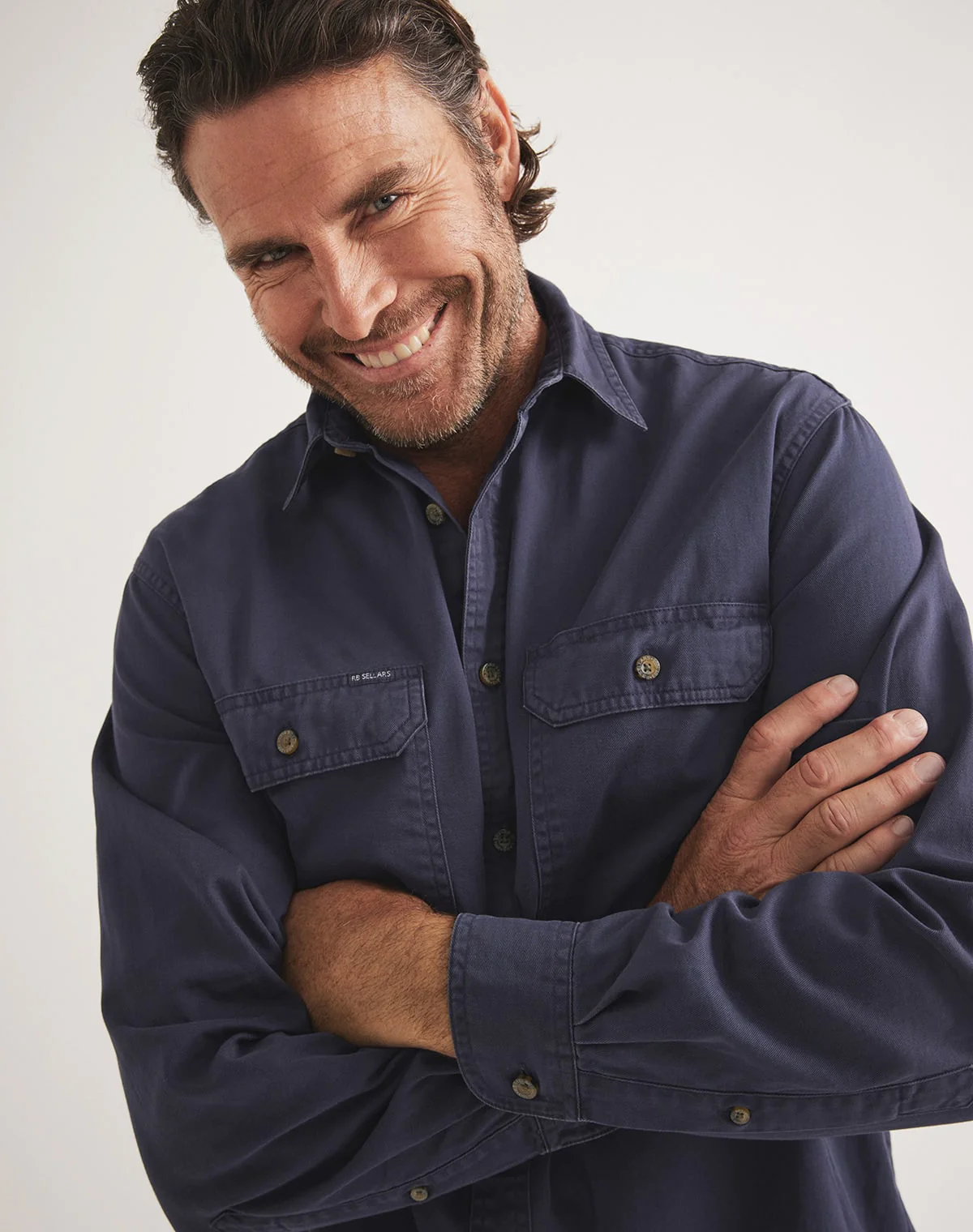 Burton Workshirt - Full Button Long Sleeve Mid Weight