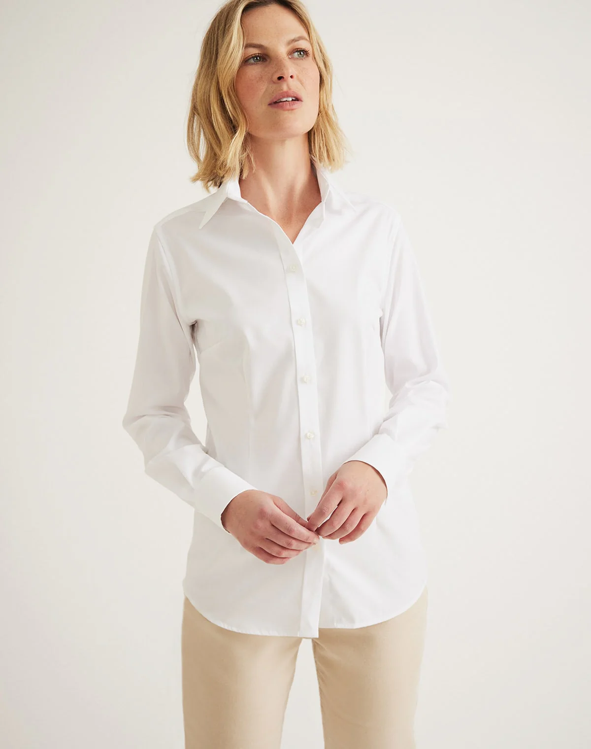 Pearl Long Sleeve Shirt - Oxford