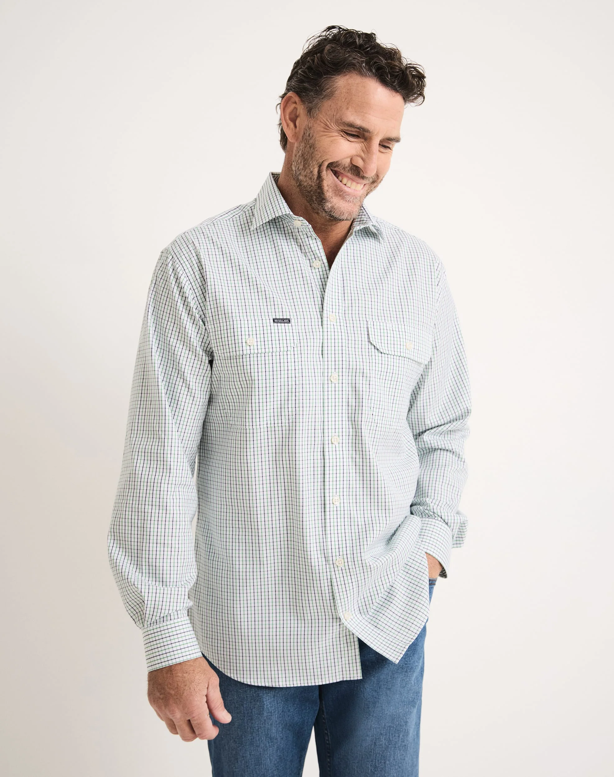 Harvester Long Sleeve Shirt - Norfolk