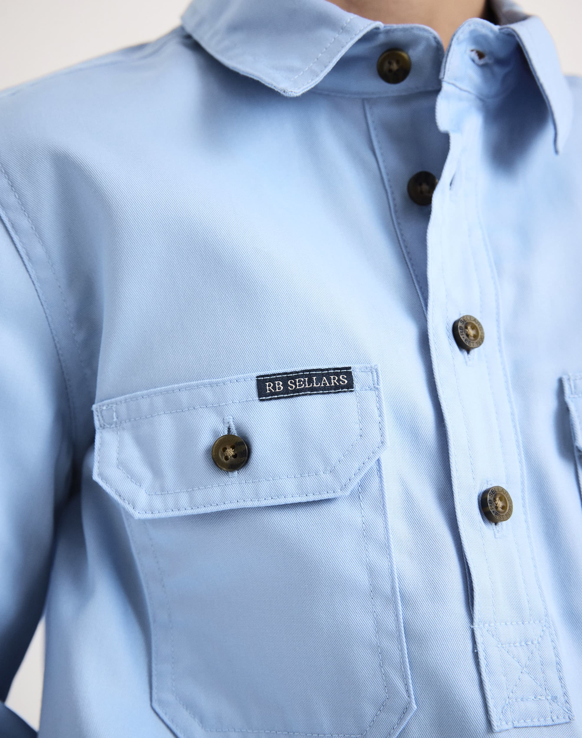 Burton Junior Workshirt - Light Weight - Australian Cotton