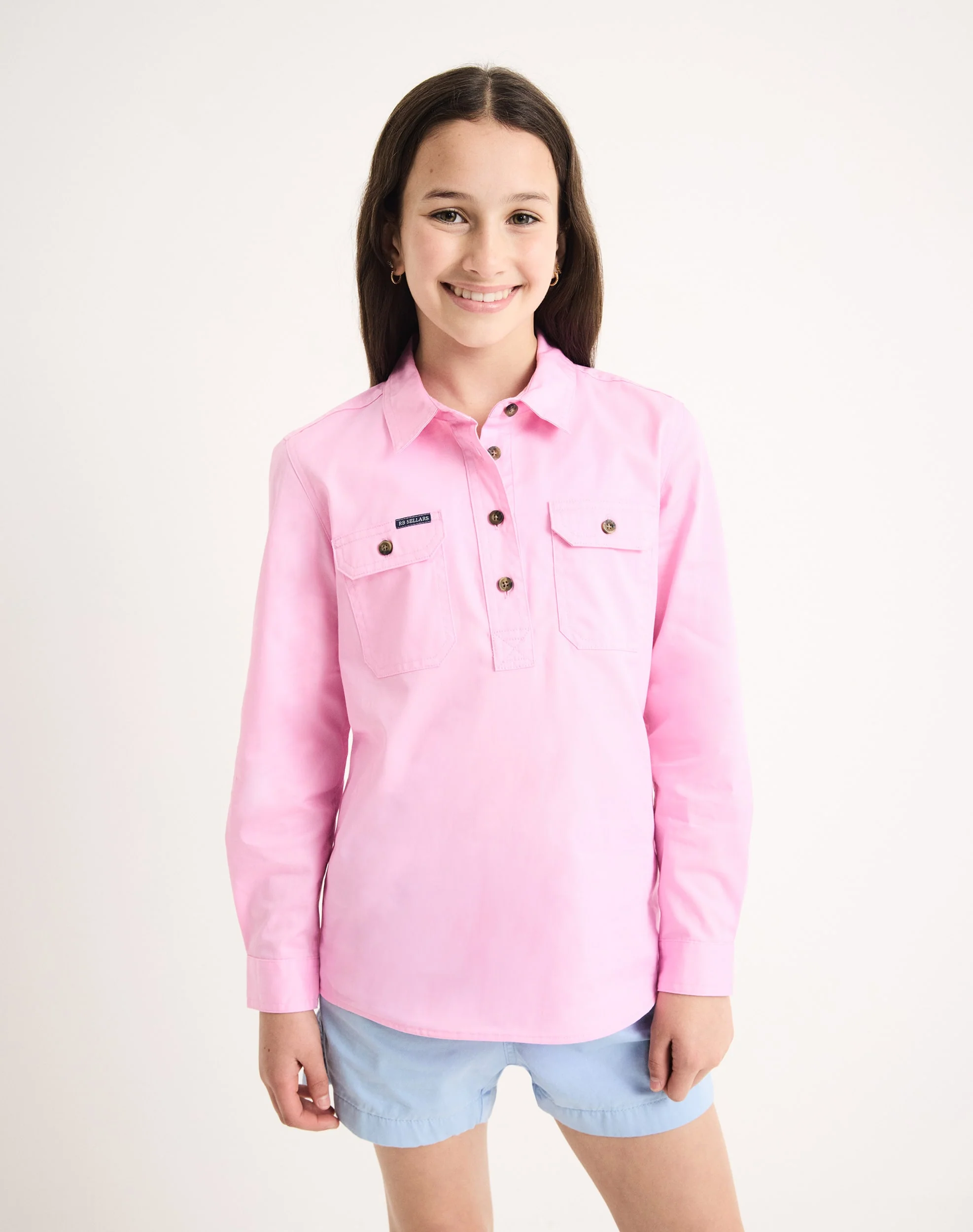 Sandy Junior Workshirt - Light Weight - Australian Cotton