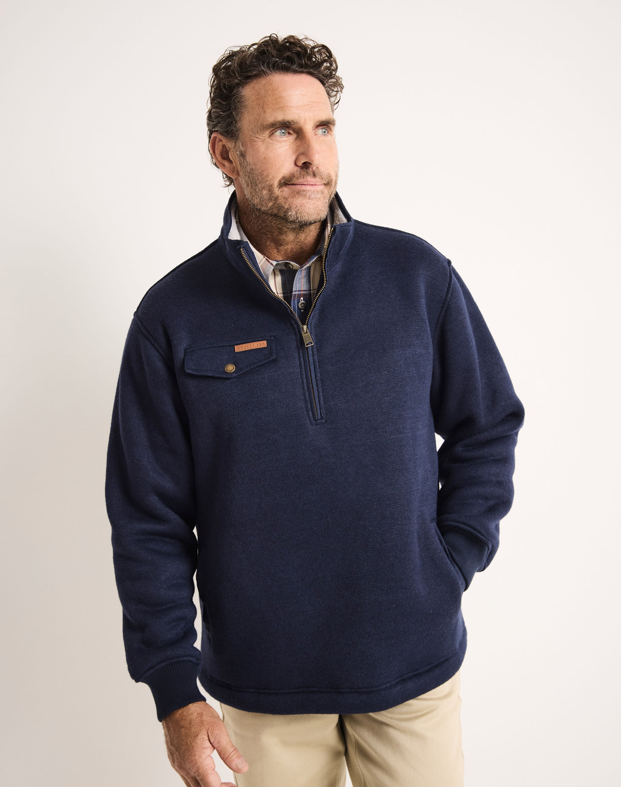 Levendale Half Zip Jumper