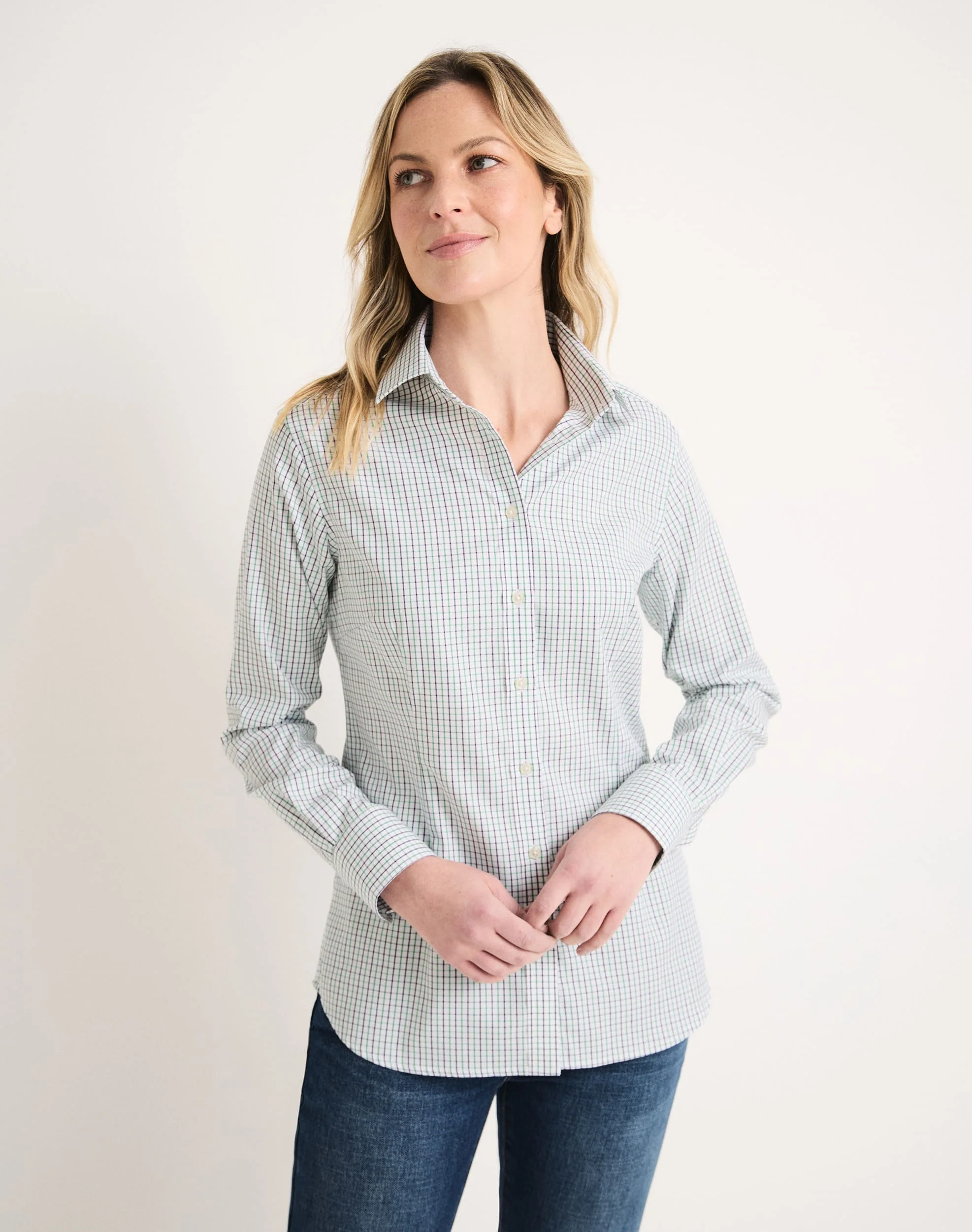 Pearl Long Sleeve Shirt - Norfolk