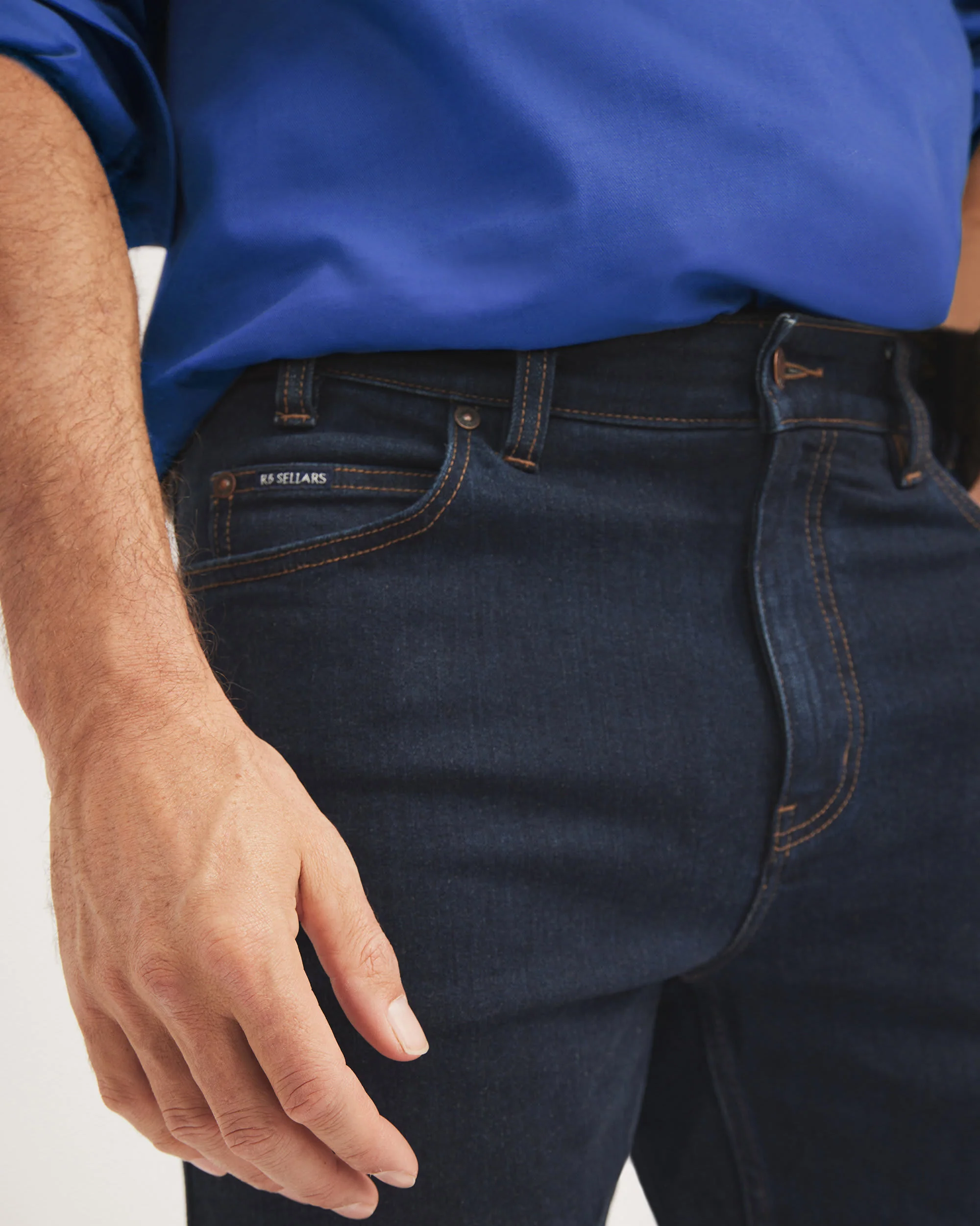 Sinclair Work Jean - Mid Rise Straight Leg 32 - Australian Cotton