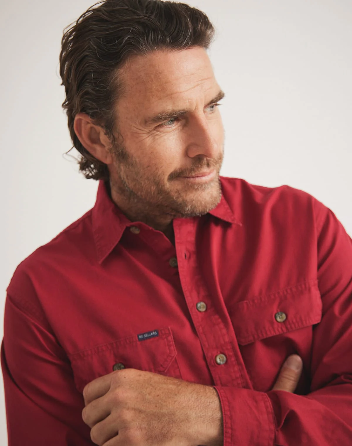 Burton Workshirt - Half Button Long Sleeve Mid Weight