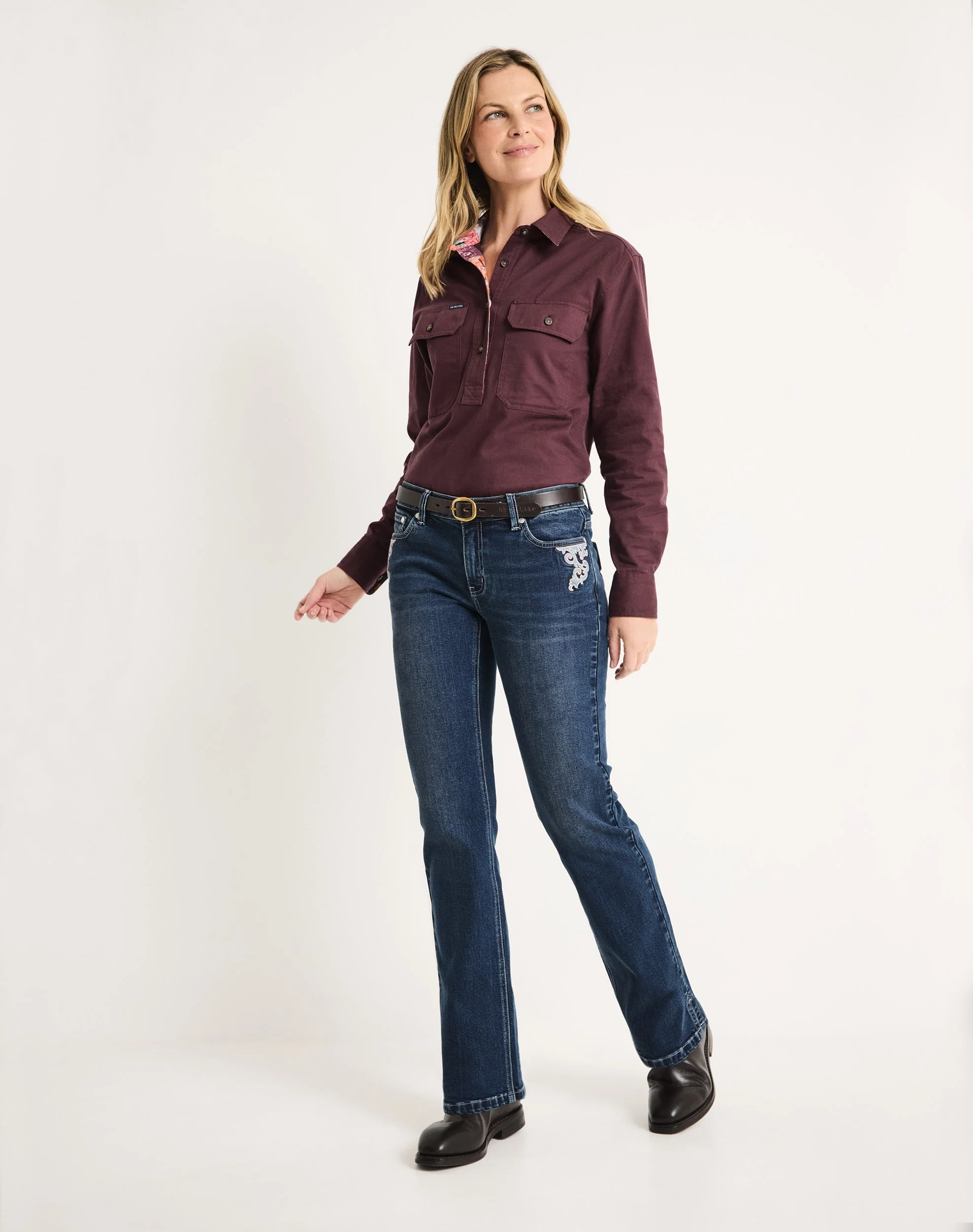 Julia Creek Jean - 32 Inleg