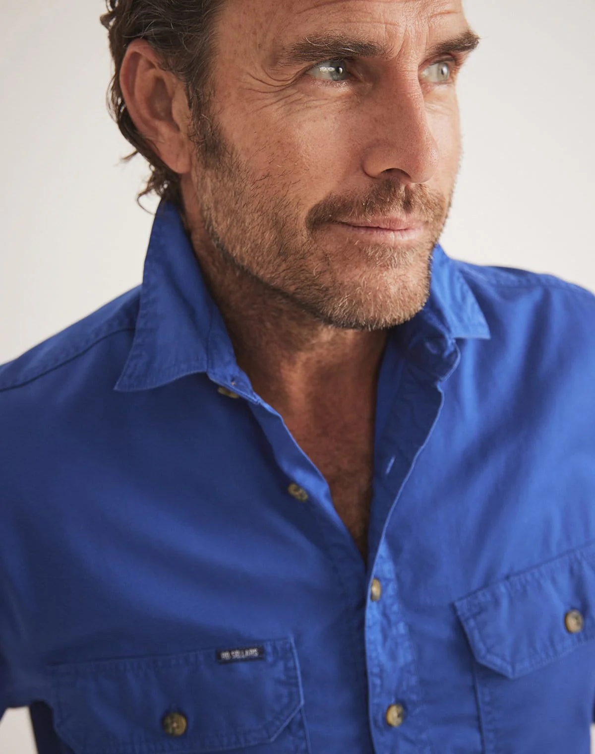 Burton Workshirt - Half Button Long Sleeve Light Weight