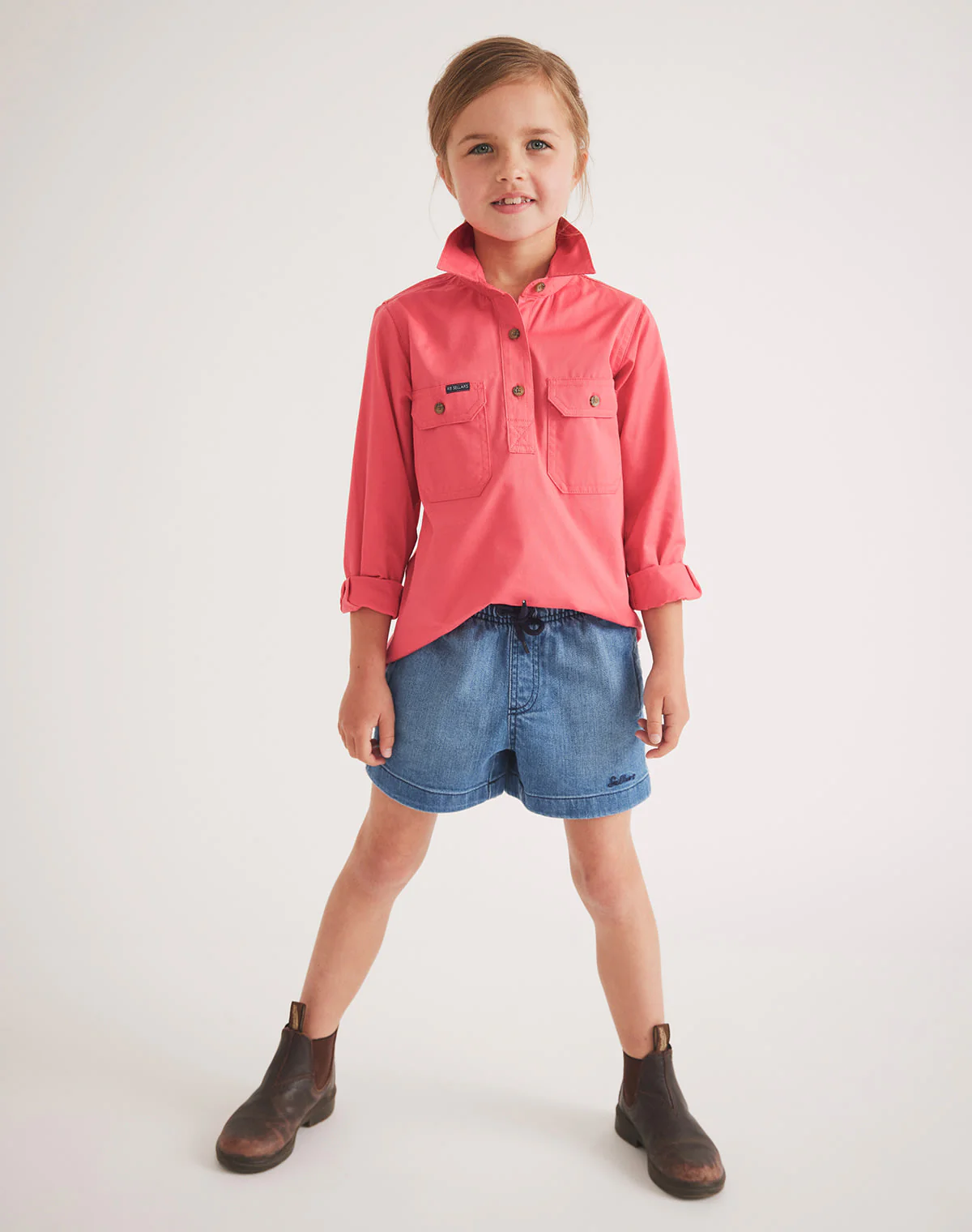 Sandy Junior Workshirt - Light Weight - Australian Cotton