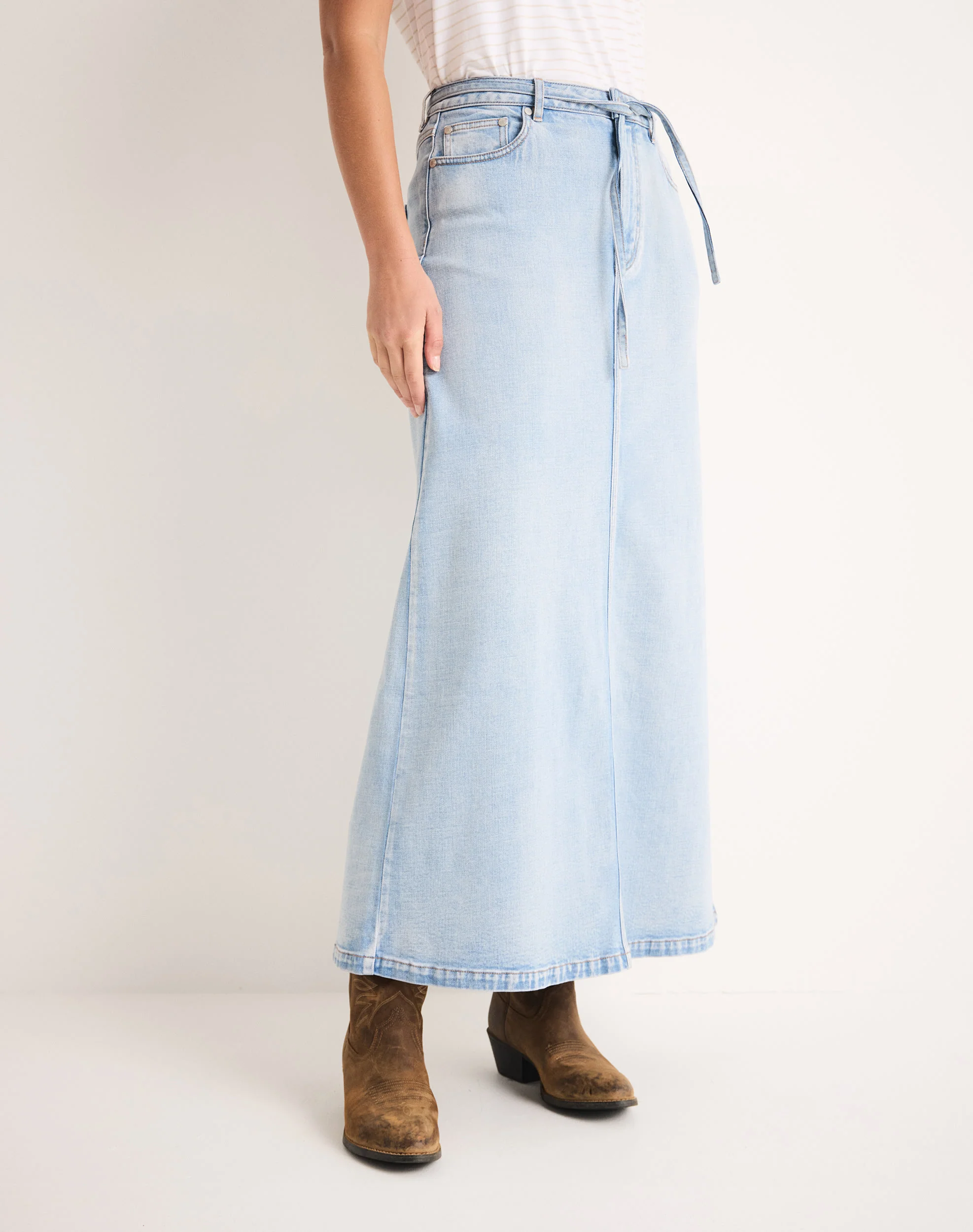 Georgie Denim Skirt