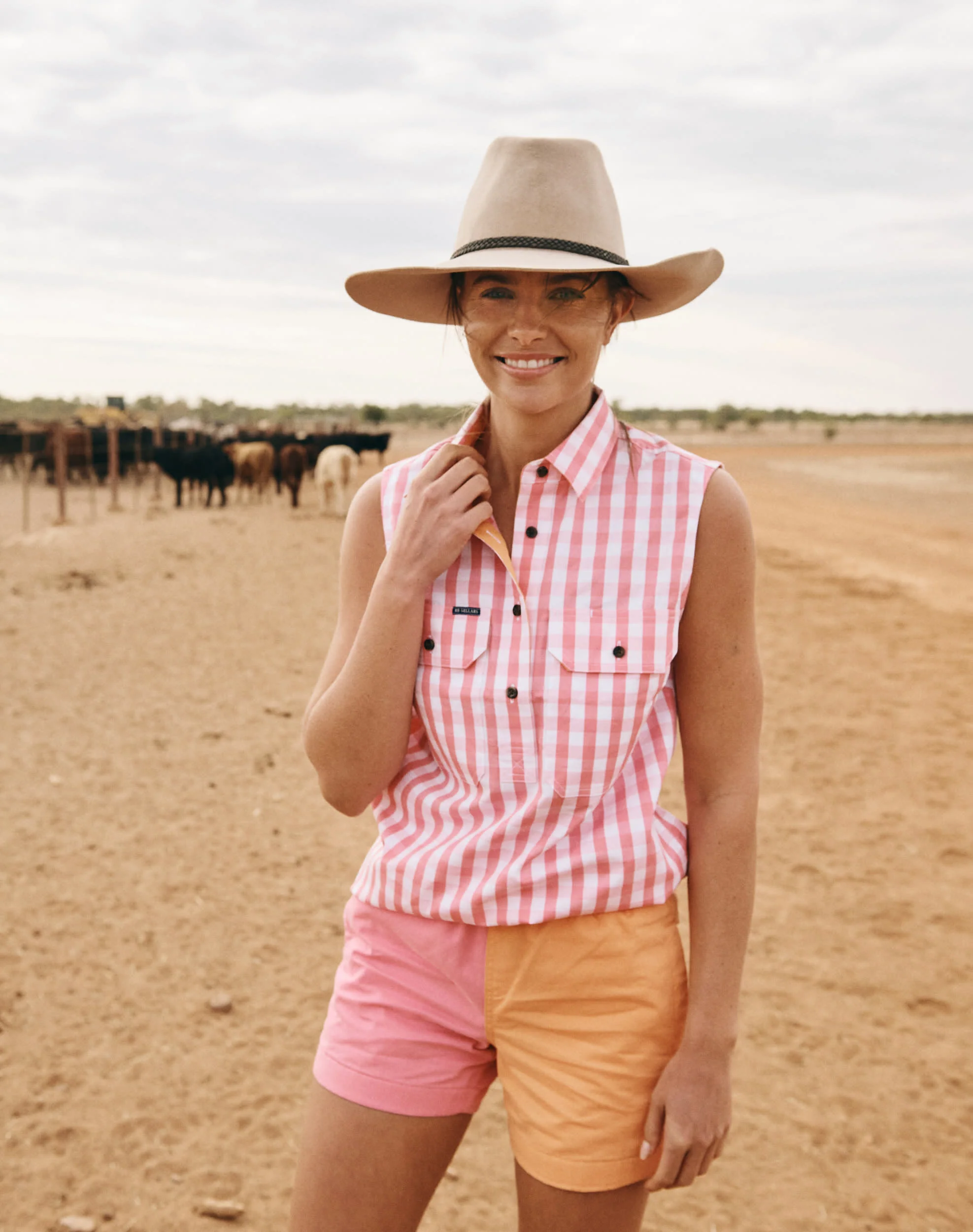 Limited Edition Sandy Sleeveless Workshirt
