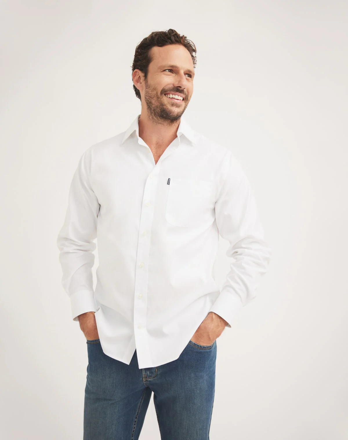 Hillston Long Sleeve Shirt - Oxford