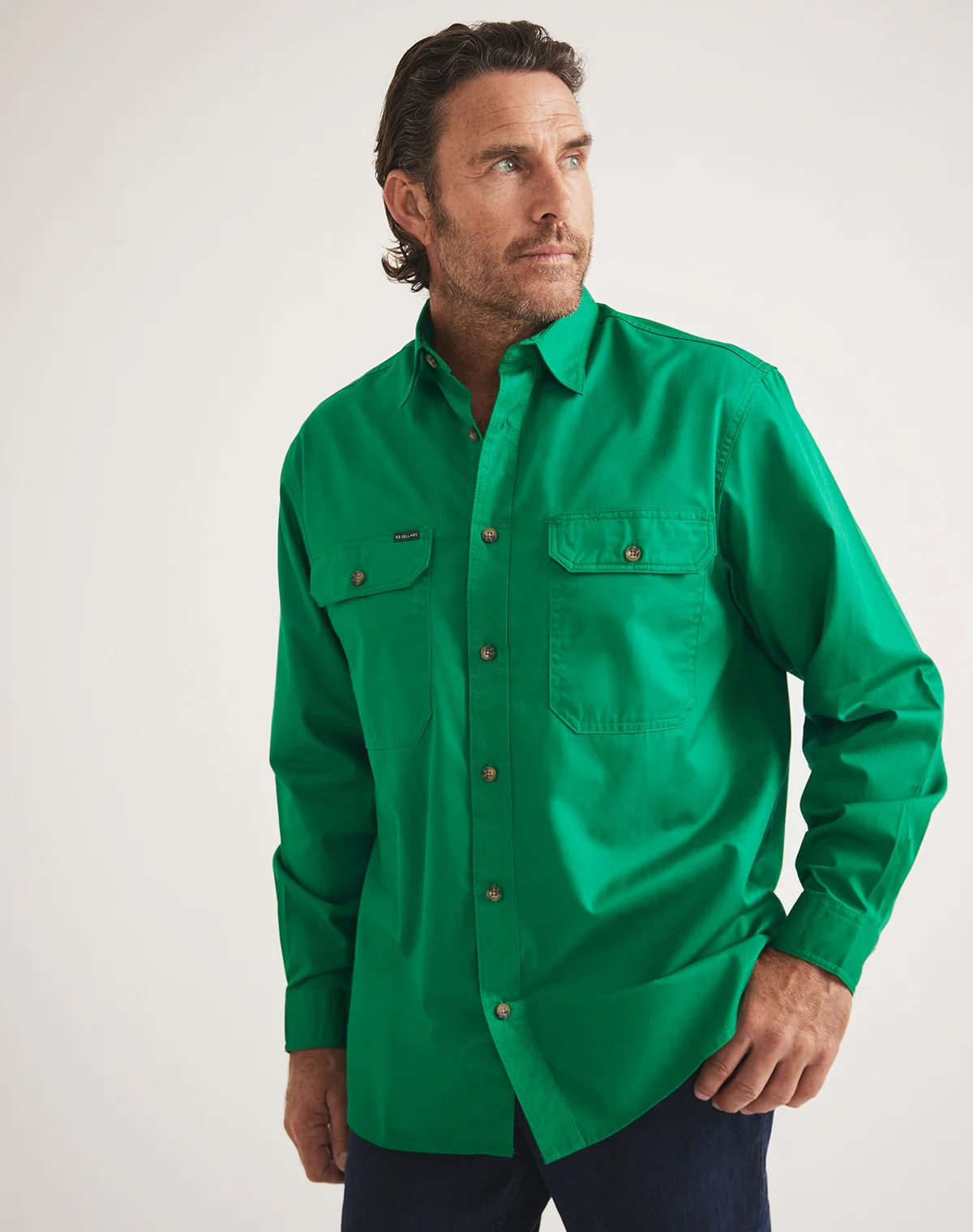 Burton Workshirt - Full Button Long Sleeve Light Weight