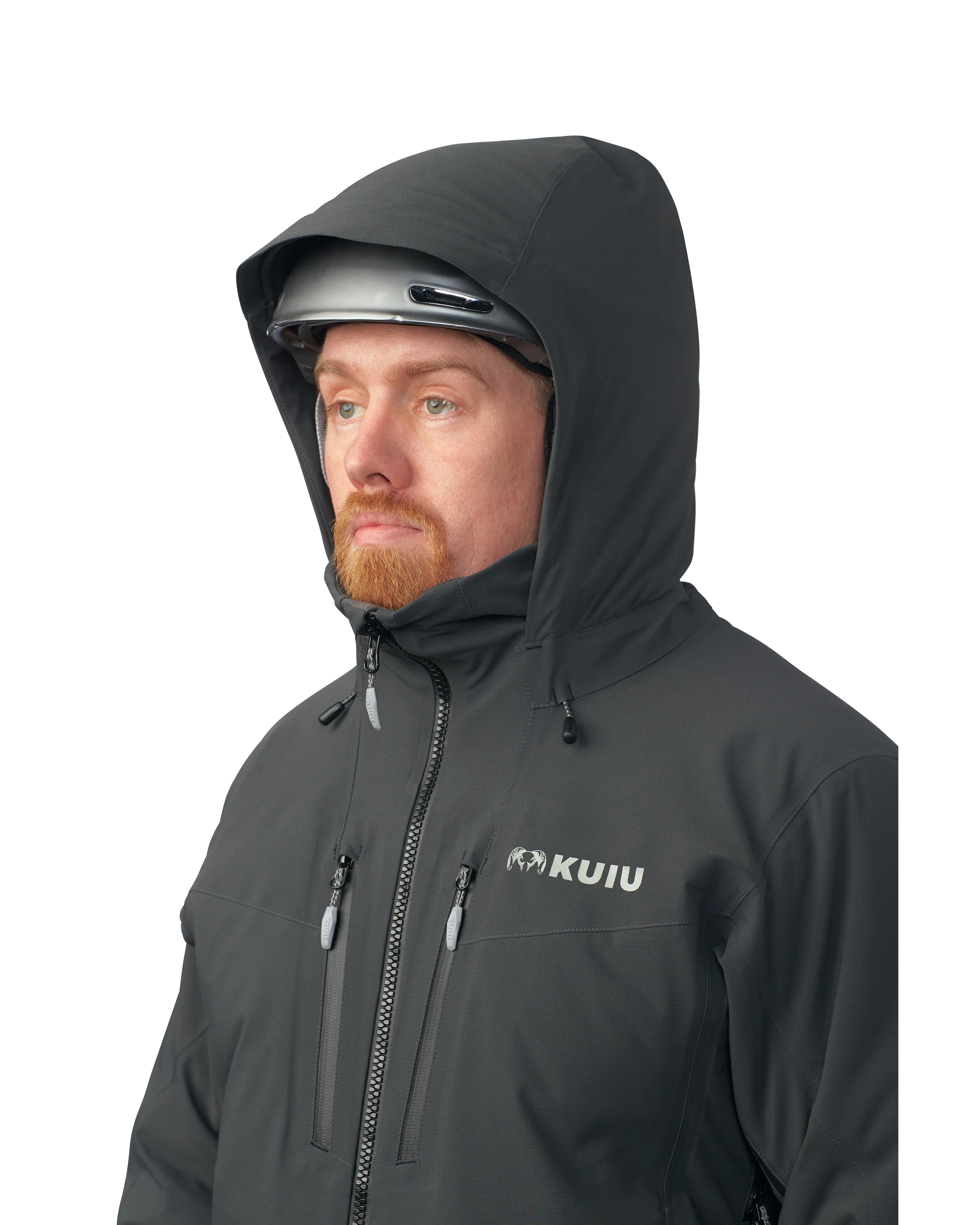KUIU Kutana Gale Force Hooded Jacket | Gunmetal