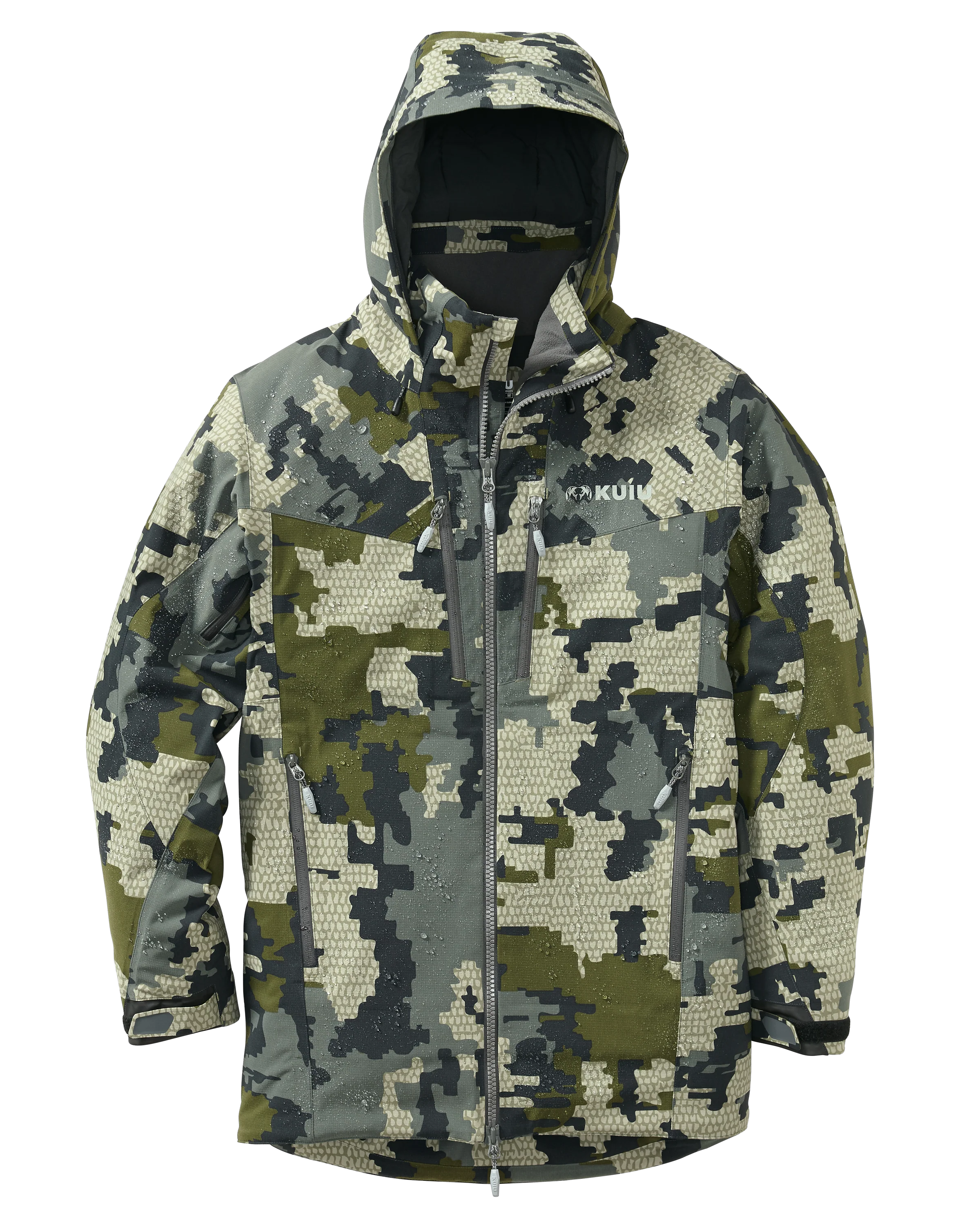 KUIU Kutana Gale Force Hooded Jacket | Verde