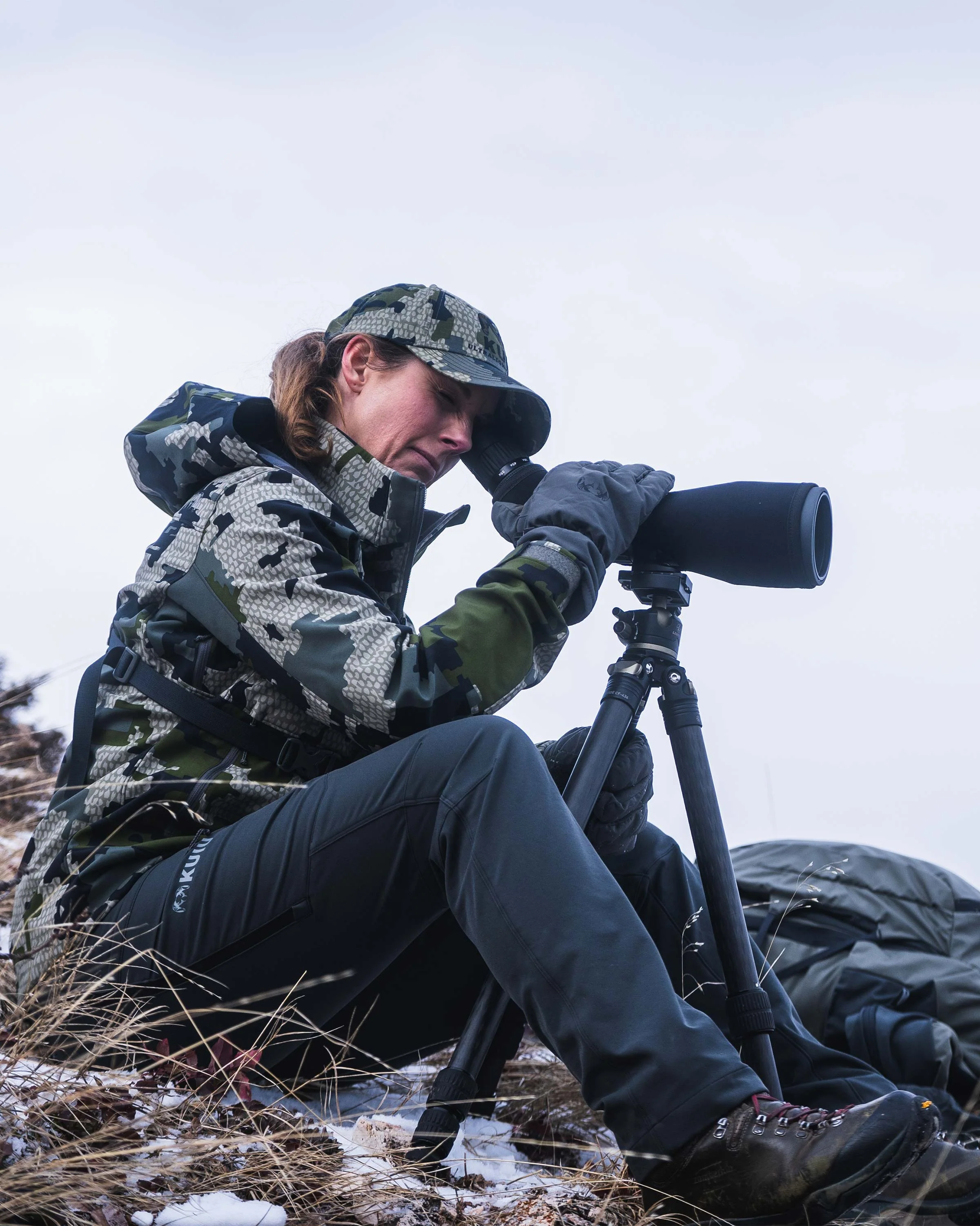 Women's Guide PRO Hooded Jacket | Verde