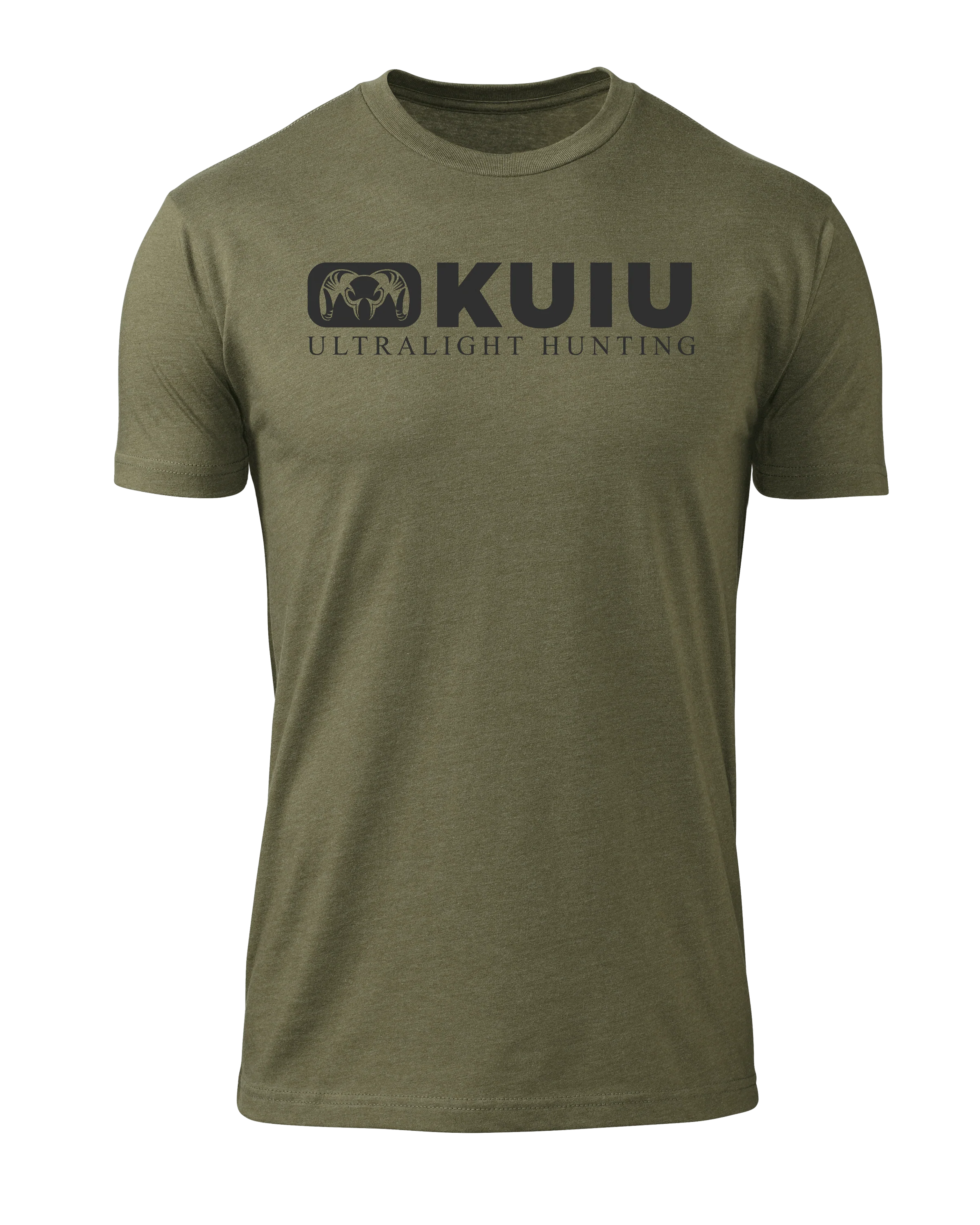 KUIU Block Logo T-Shirt | Military Green