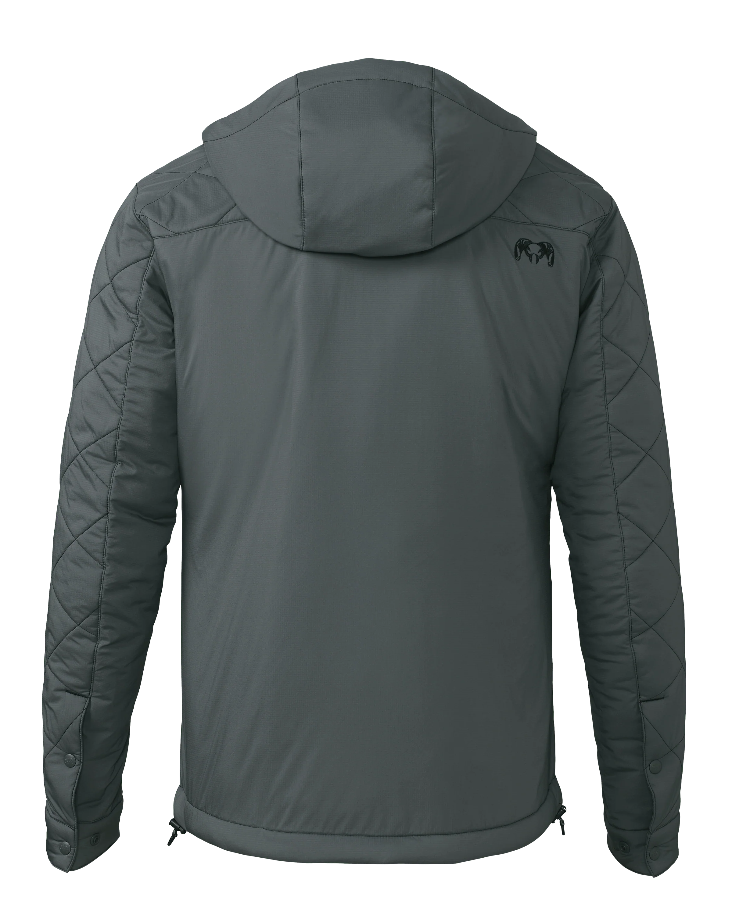 Granby Hooded Jacket | Gunmetal