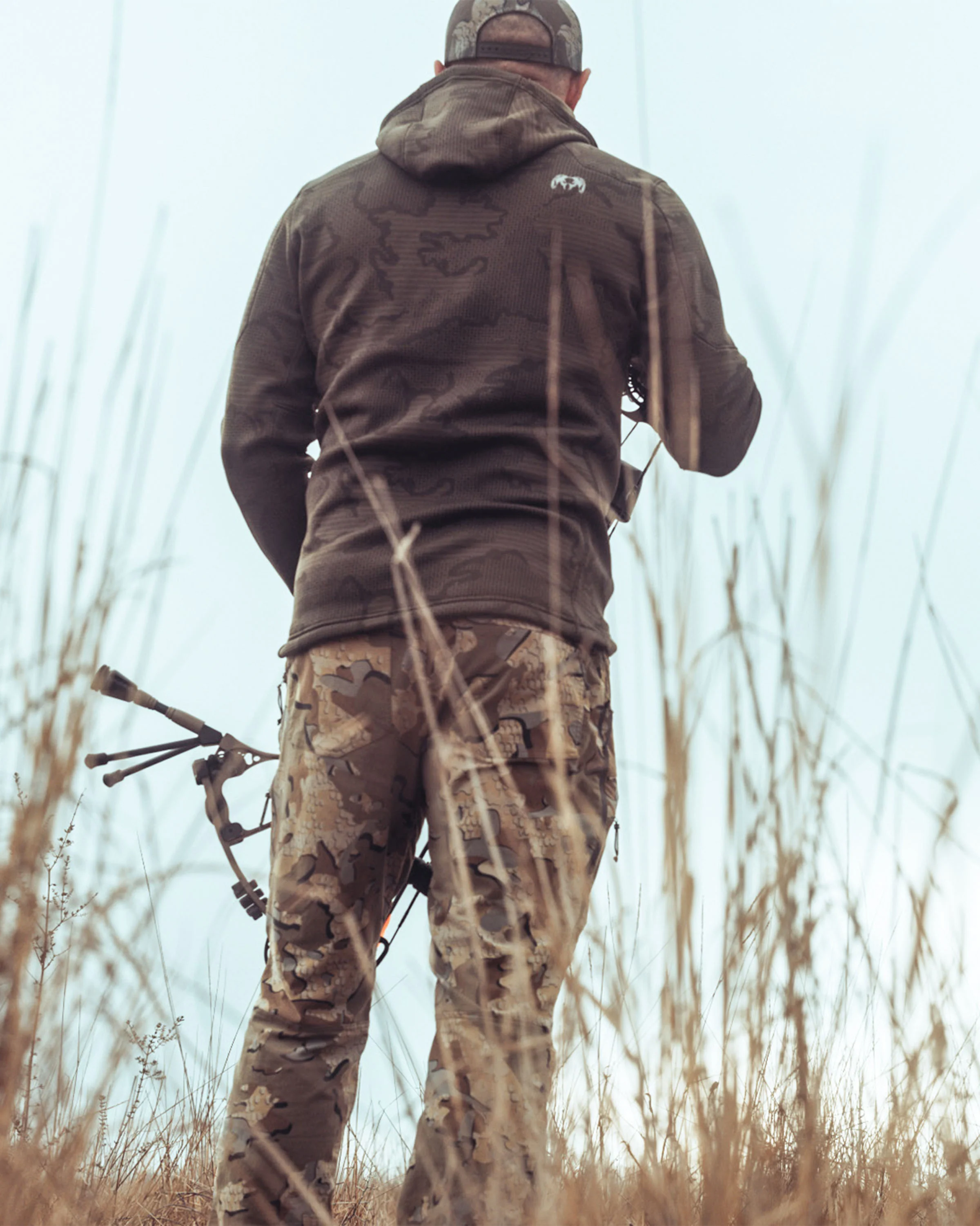 Ridgepoint Fleece Full Zip Hoodie | Gunmetal