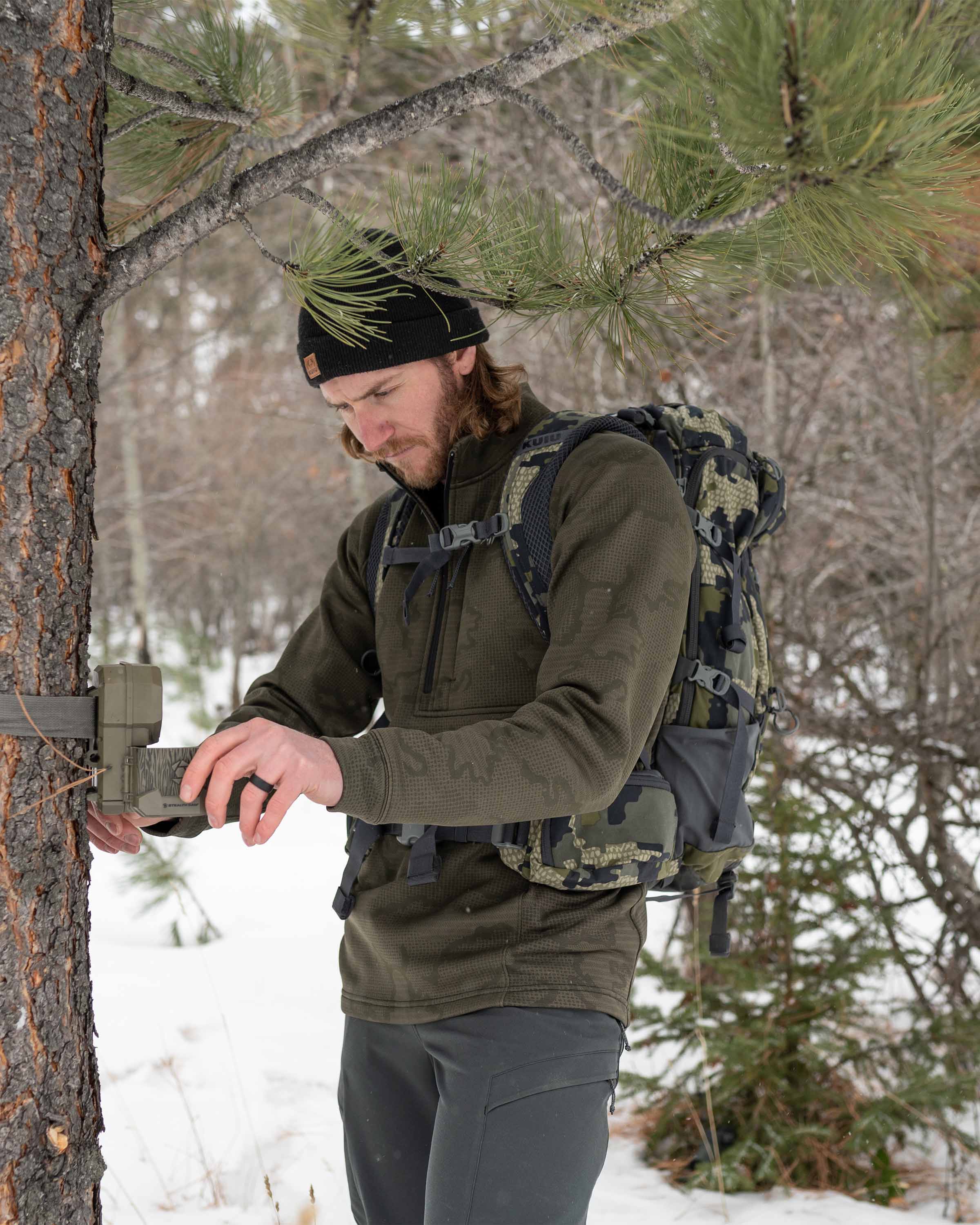 Ridgepoint Fleece Zip-T | Gunmetal