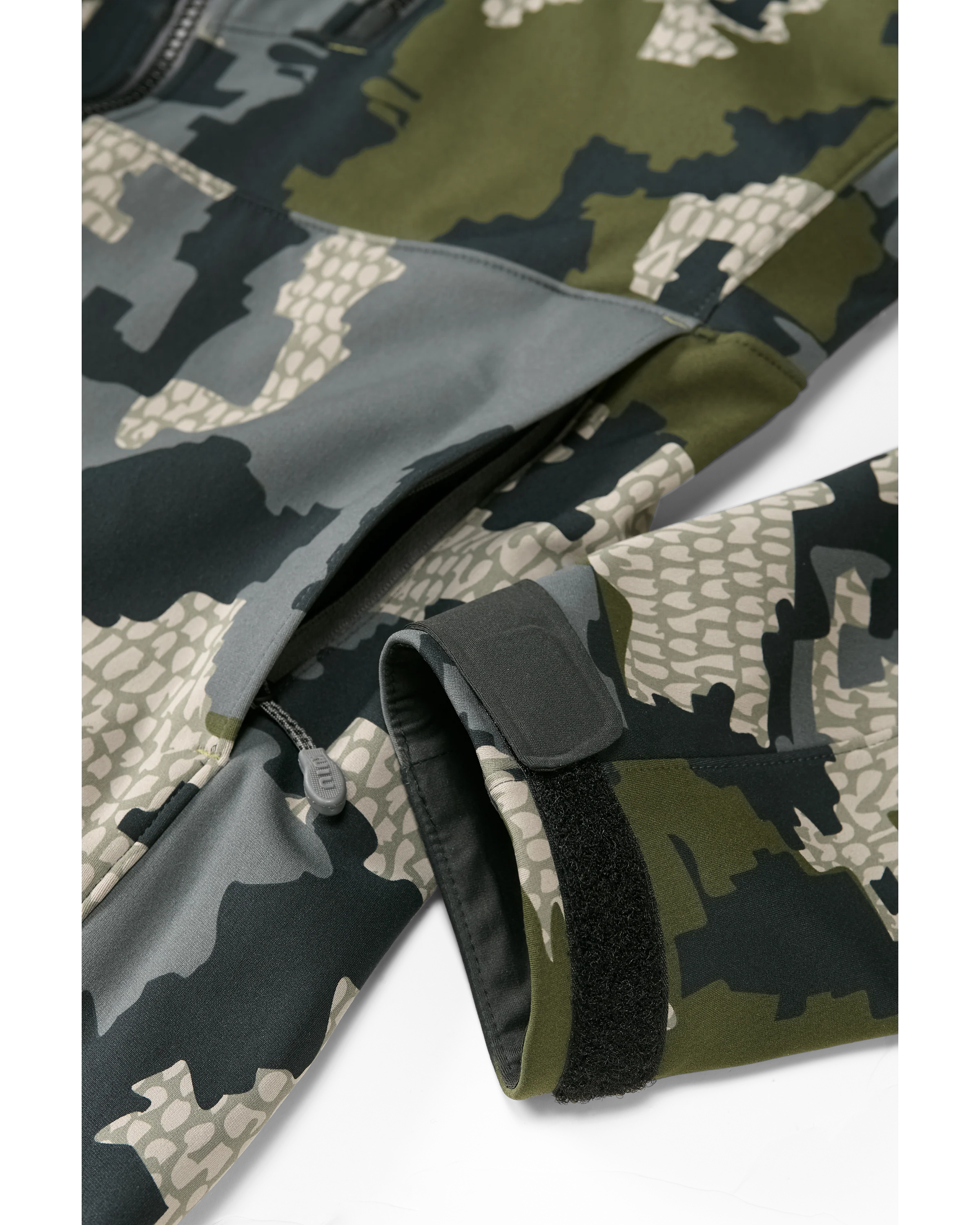 Axis Hybrid Hooded Jacket | Verde