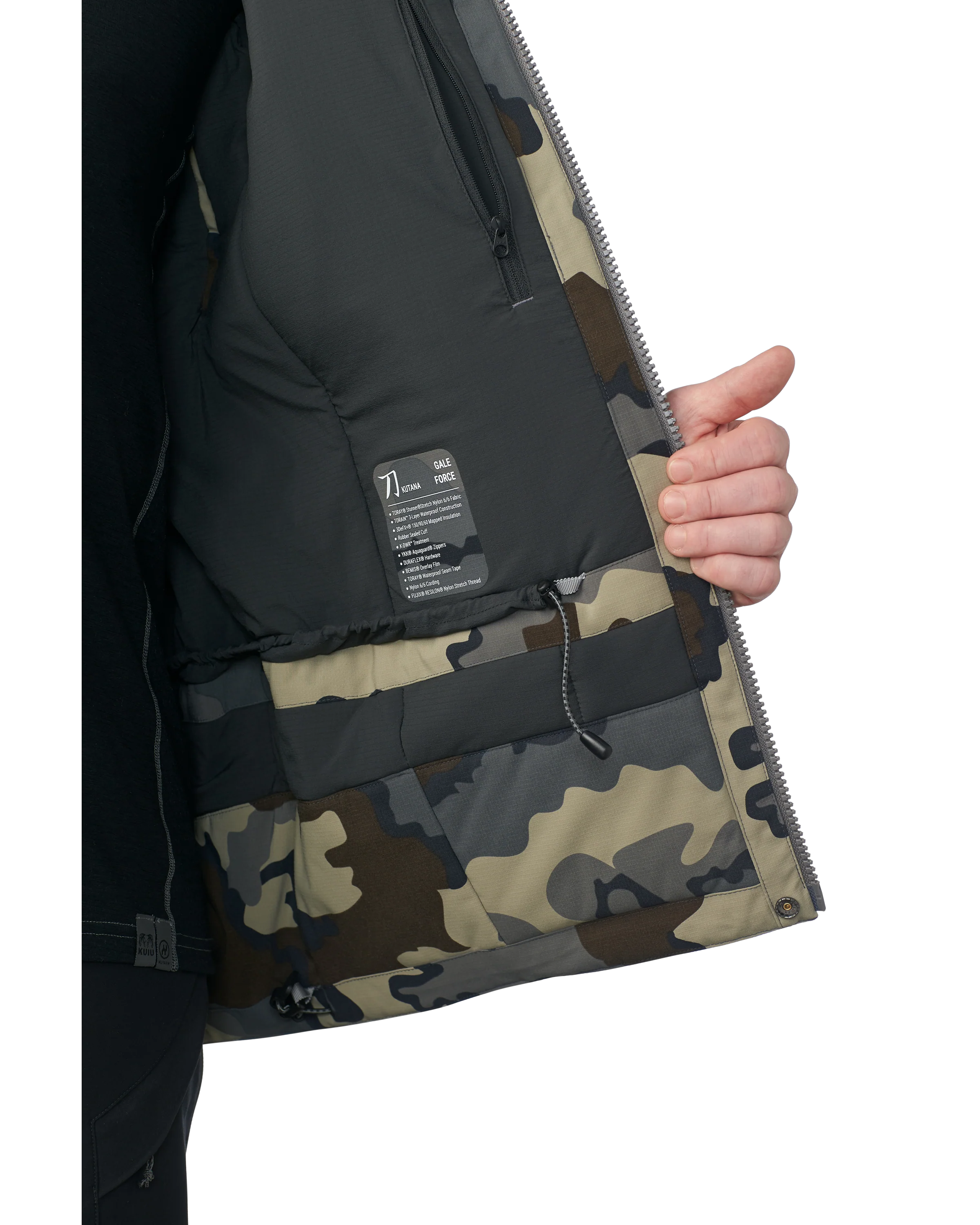 KUIU Kutana Gale Force Hooded Jacket | Vias