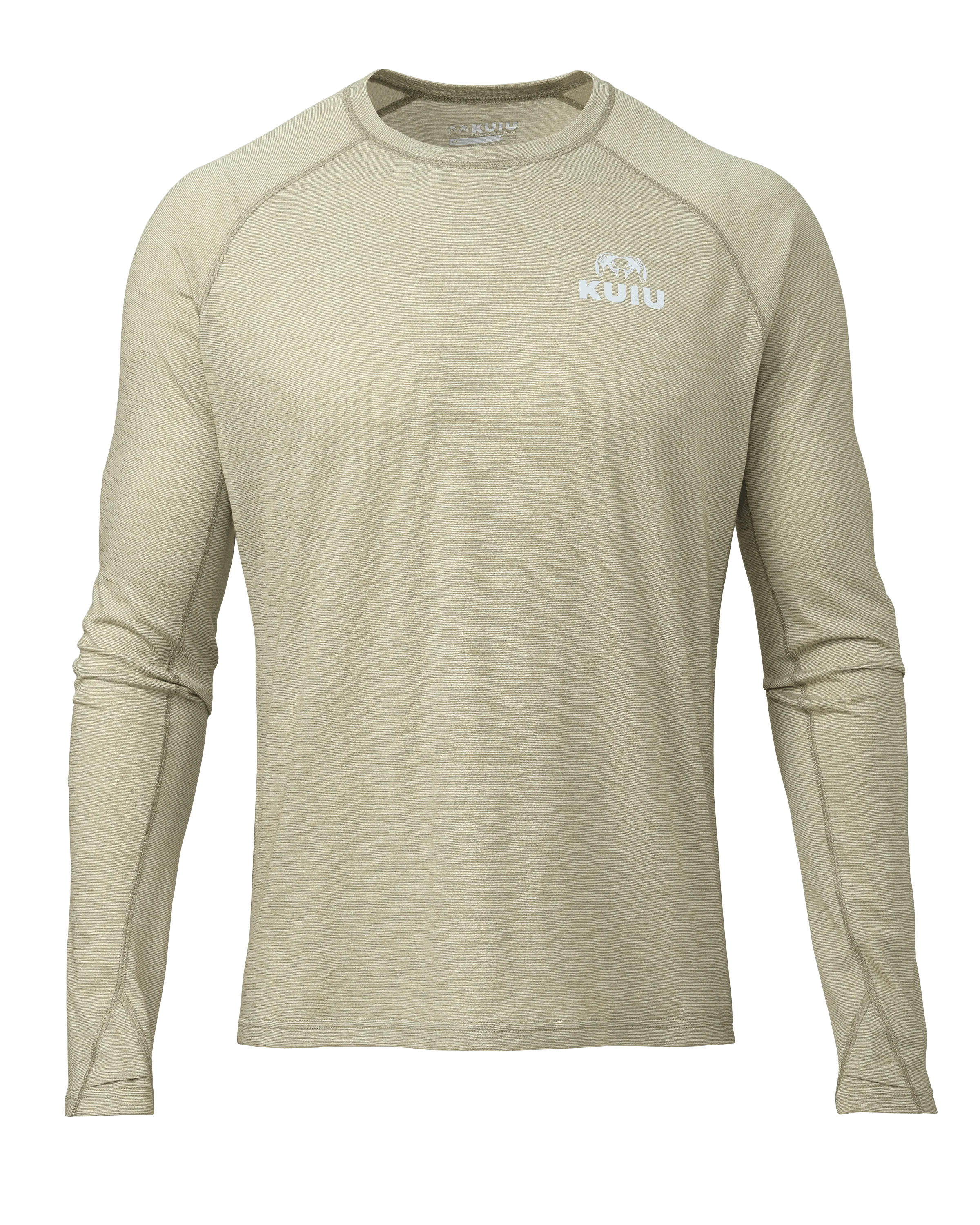 Active Merino 105 LS Crew-T | Bone