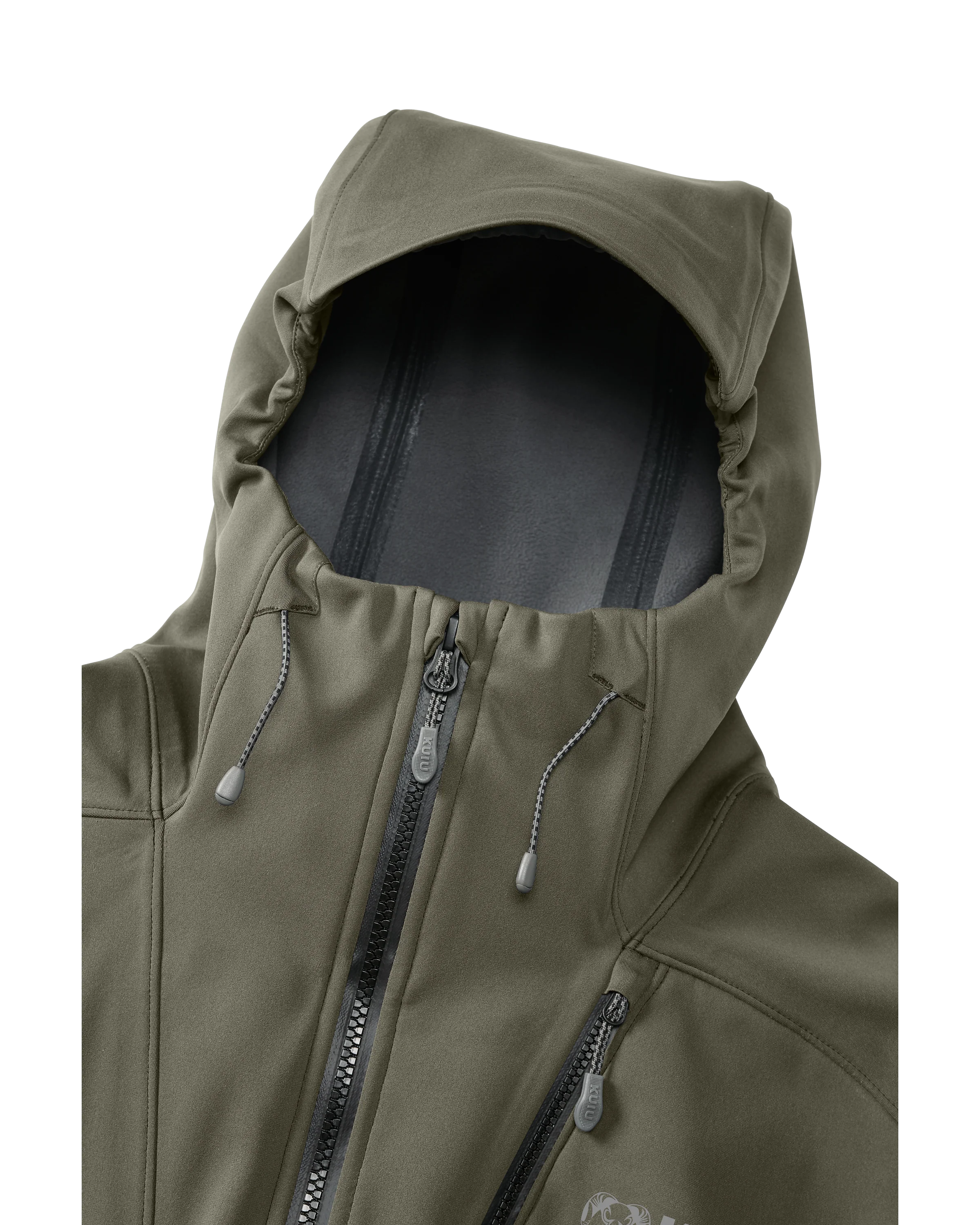 Axis Hybrid Hooded Jacket | Ash